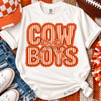 Oklahoma State Cowboys Bow Retro Game Day Graphic Tee