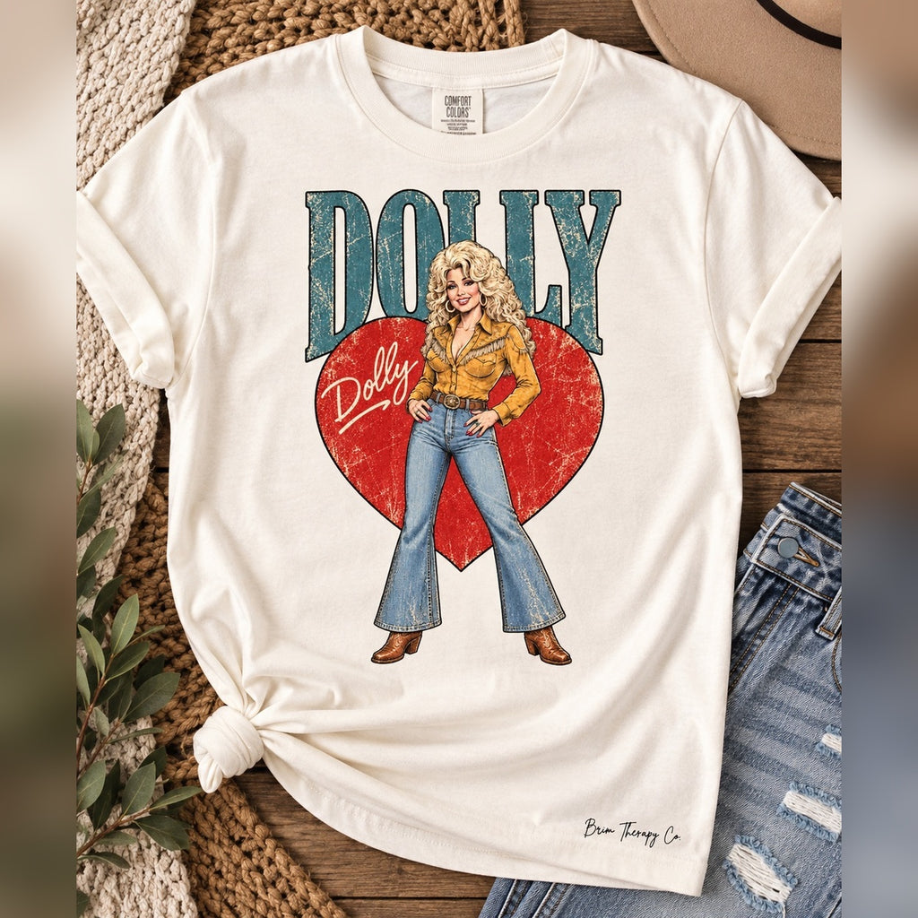 Dolly Parton Retro Country Graphic Tee