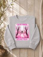 SEHL1319: In October We Wear Pink Witchy Breast Cancer Awareness Tee