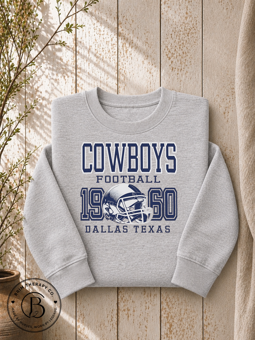 SPFB1028: Dallas Cowboys 1960 Vintage Football Tee