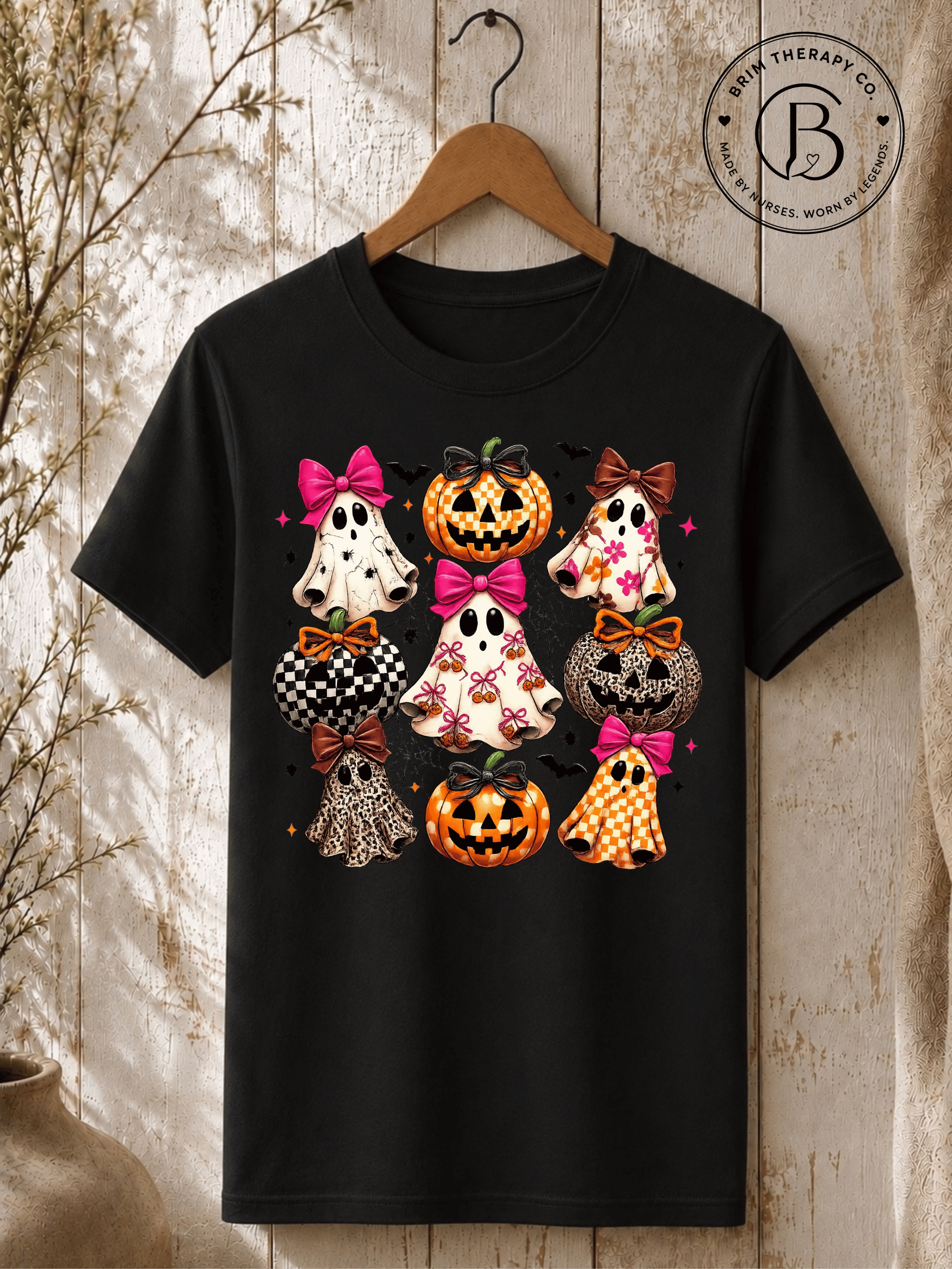 SEHL1026: Bows & Boos Halloween Tee