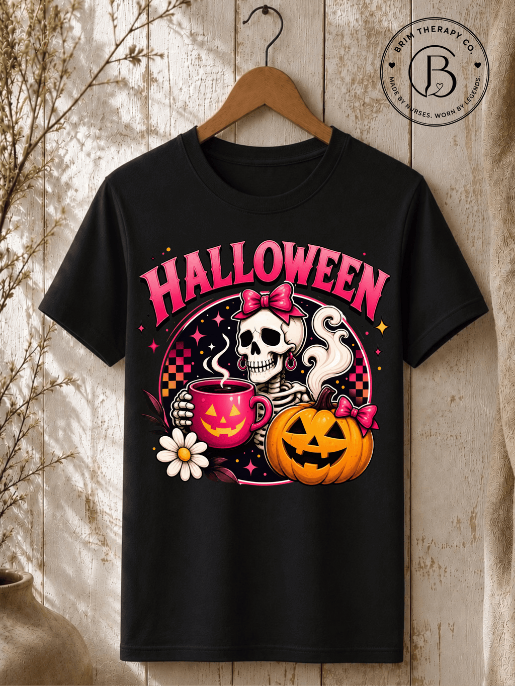 SEHL1018: Pumpkin Spice & Spooky Vibes Tee