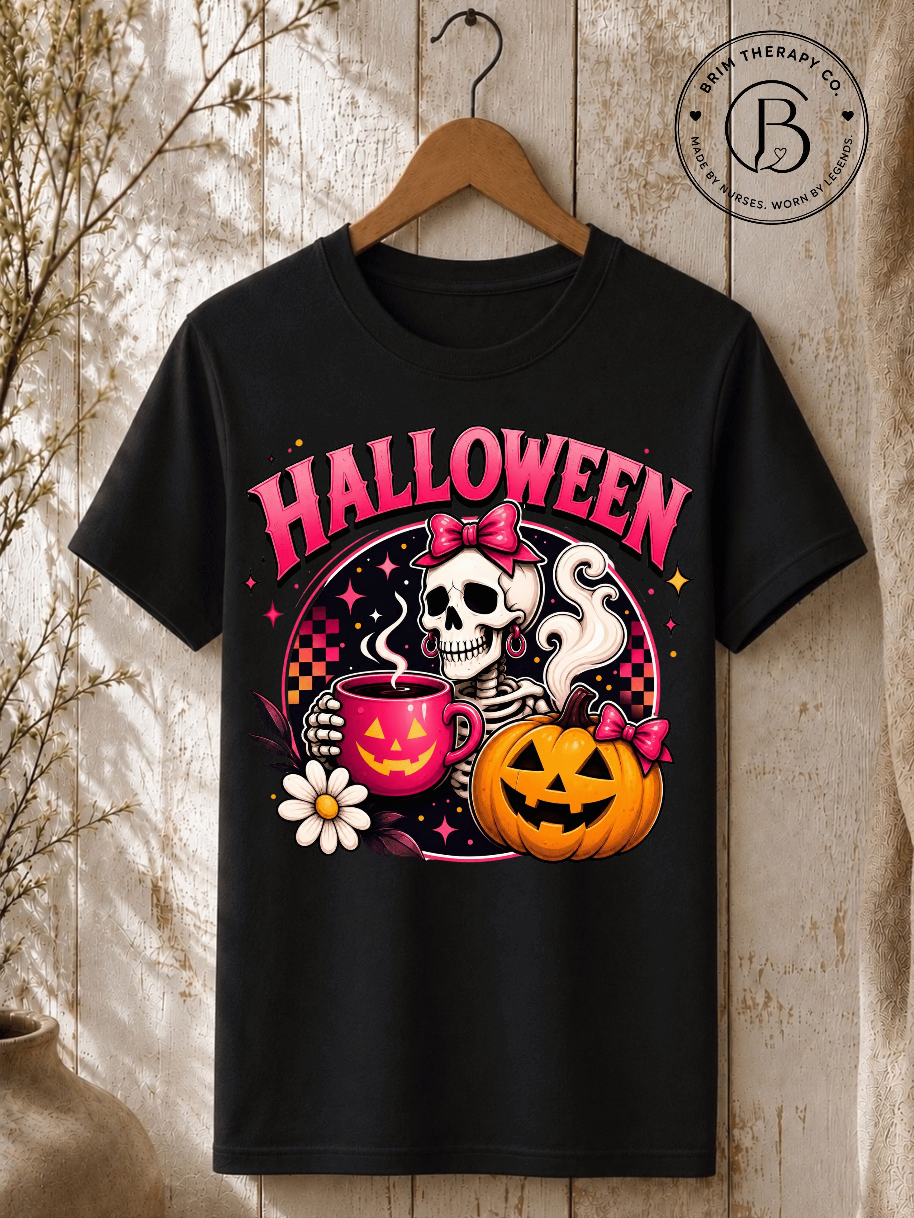 SEHL1018: Pumpkin Spice & Spooky Vibes Tee