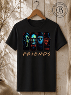 SEHL1038: The One Where They're All Killers Horror Friends Tee