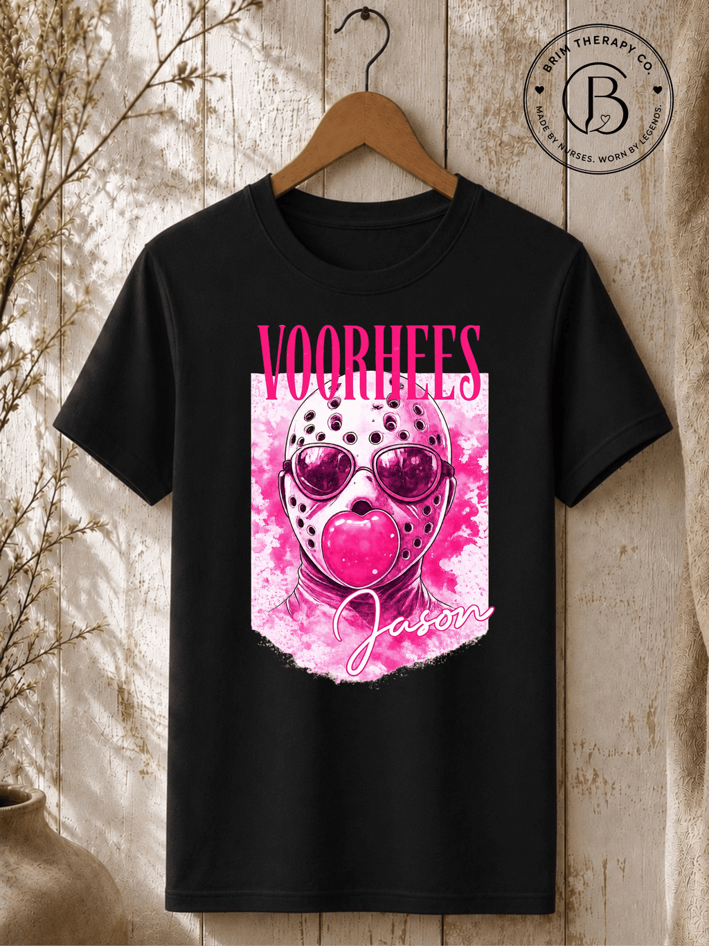 SEHL1004: Pretty in Pink Voorhees Tee