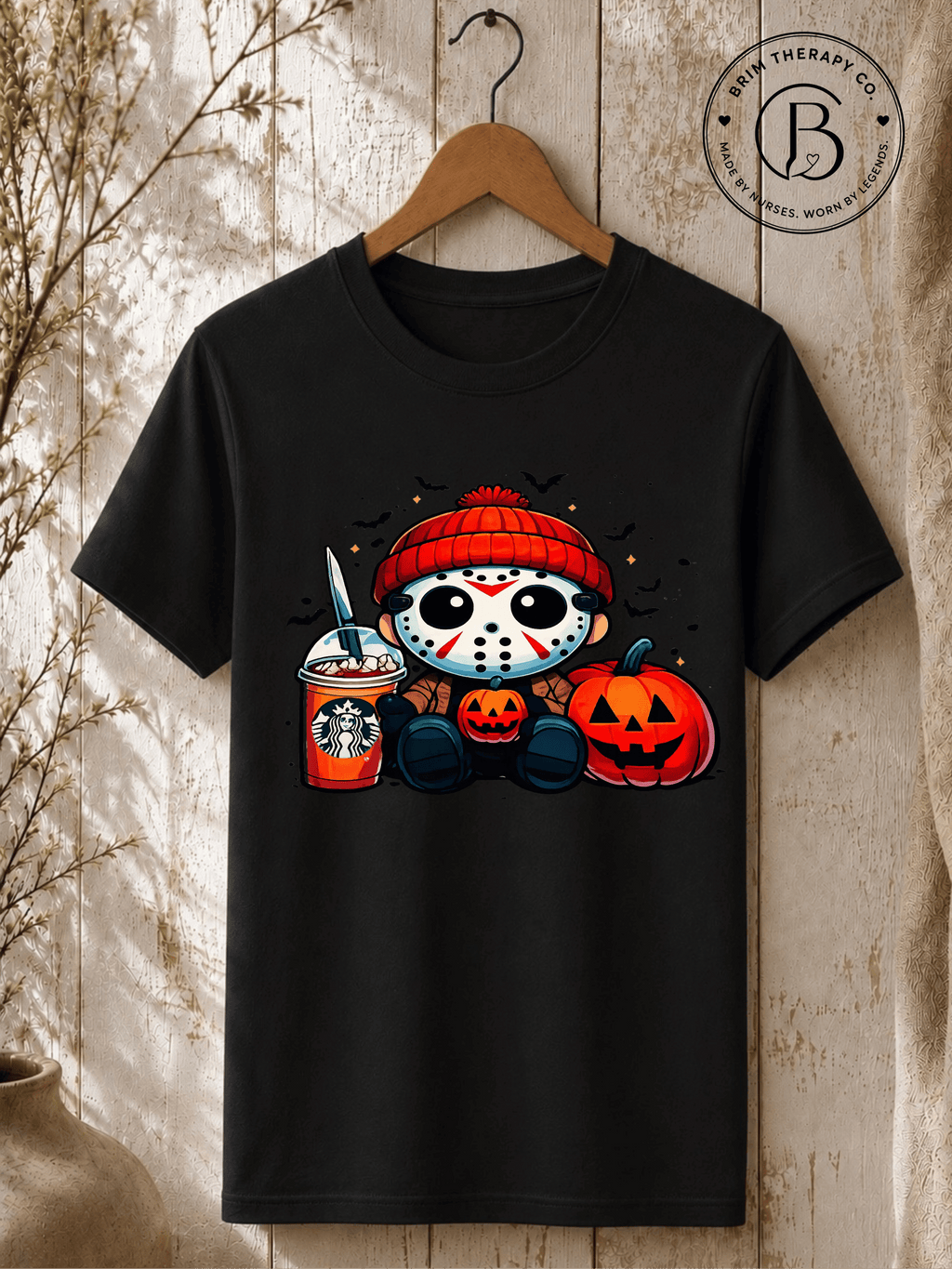 SEHL1041: Friday the 13th Coffee Run Halloween Tee