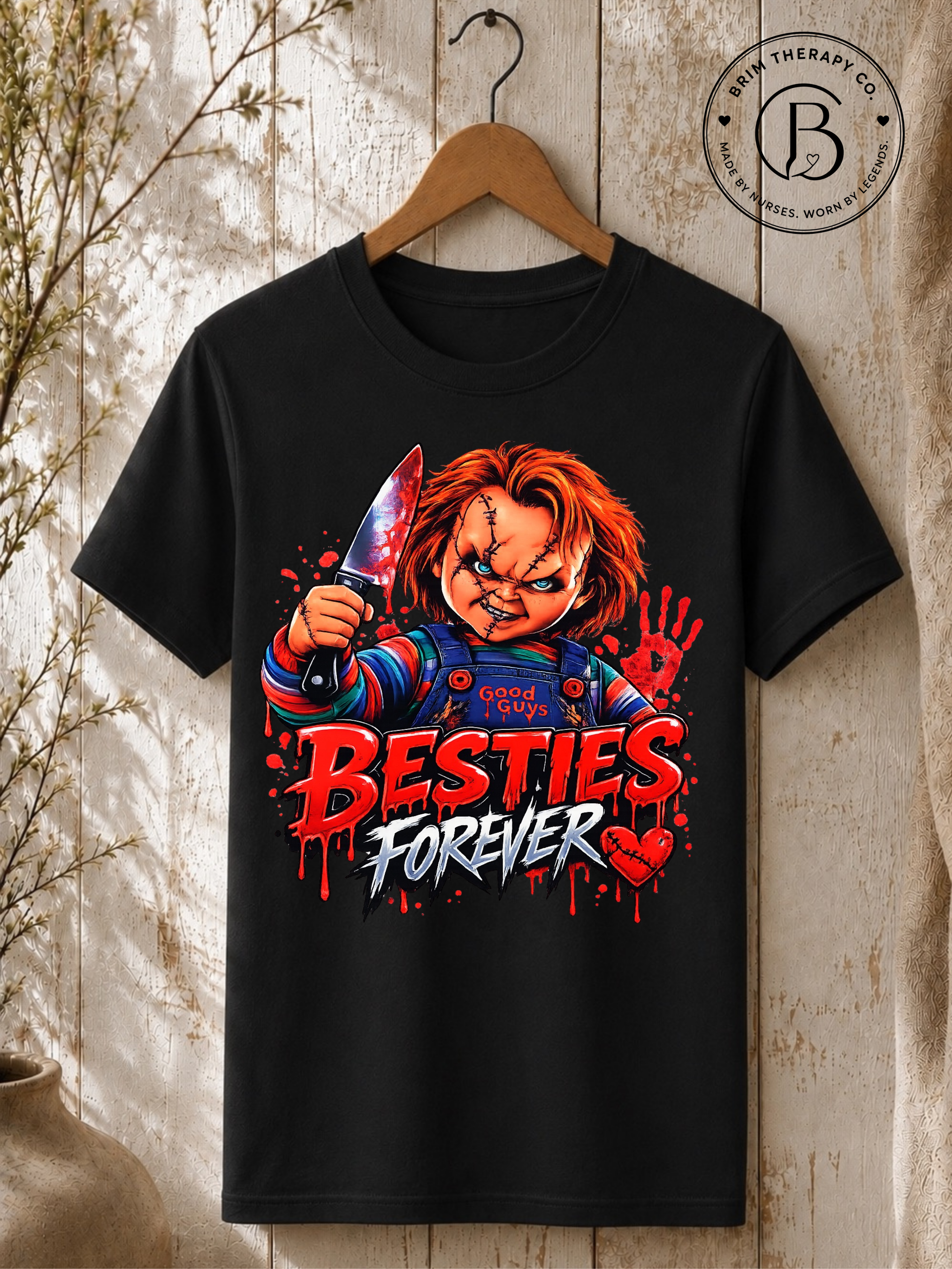 SEHL1002: Besties Forever Chucky Tee