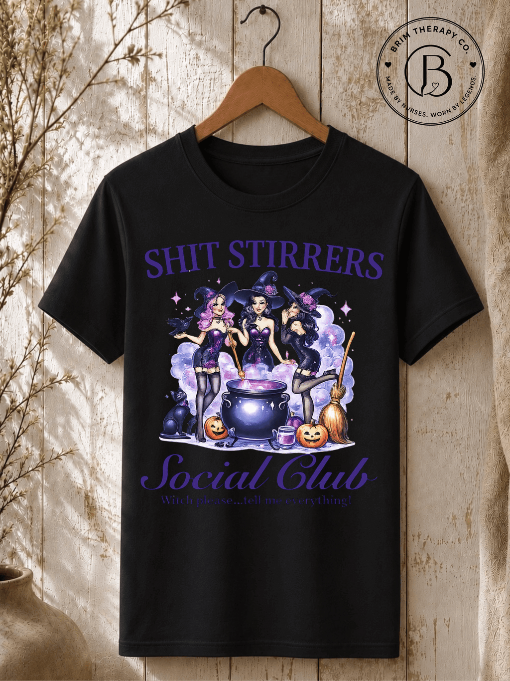 SEHL1006: Sh*t Stirrers Social Club Tee