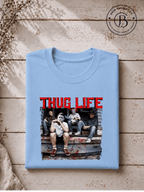 SEHL1036: Thug Life Horror Icons Halloween Tee