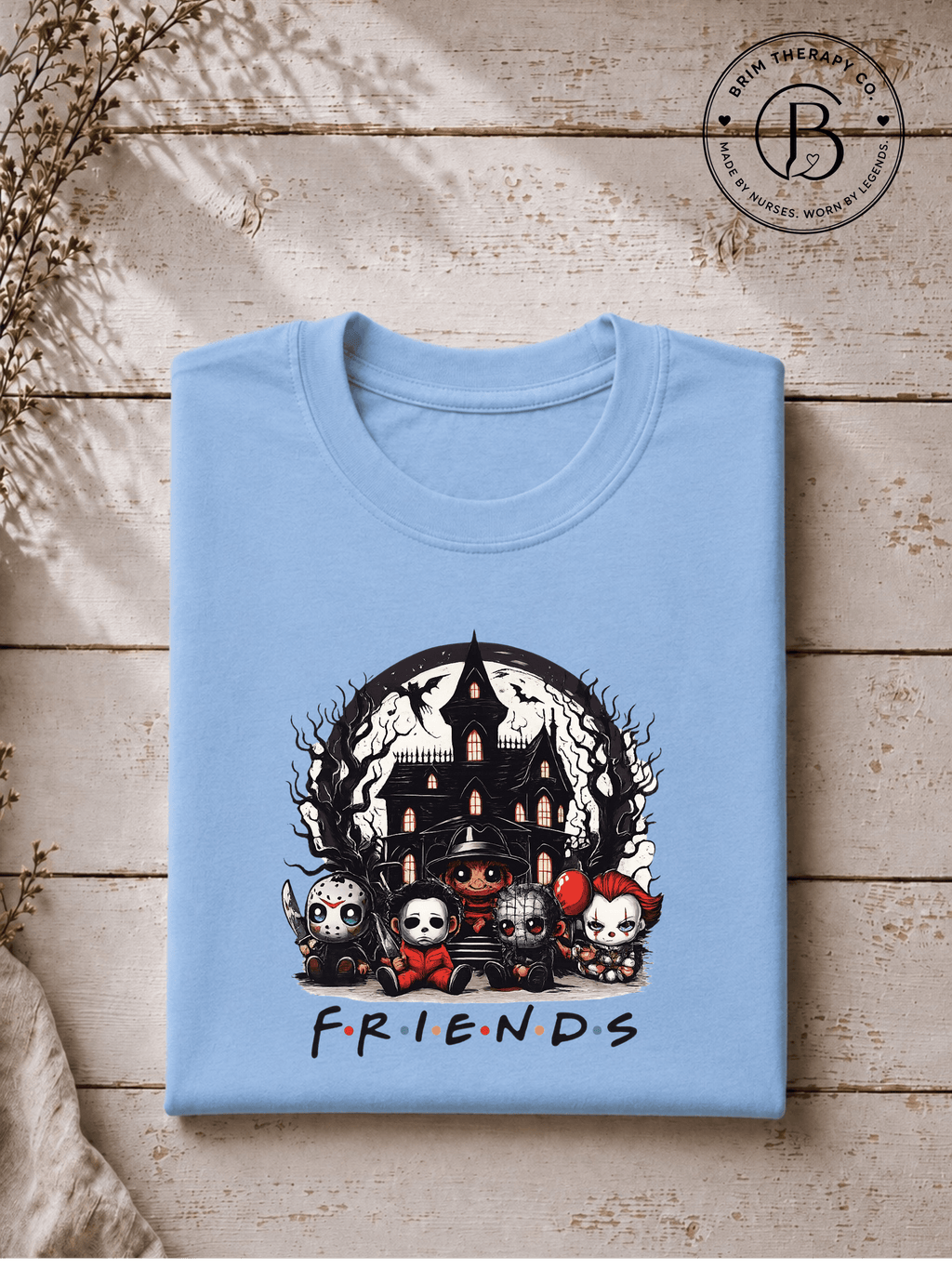 SEHL1017: Friends Til the End Horror Tee