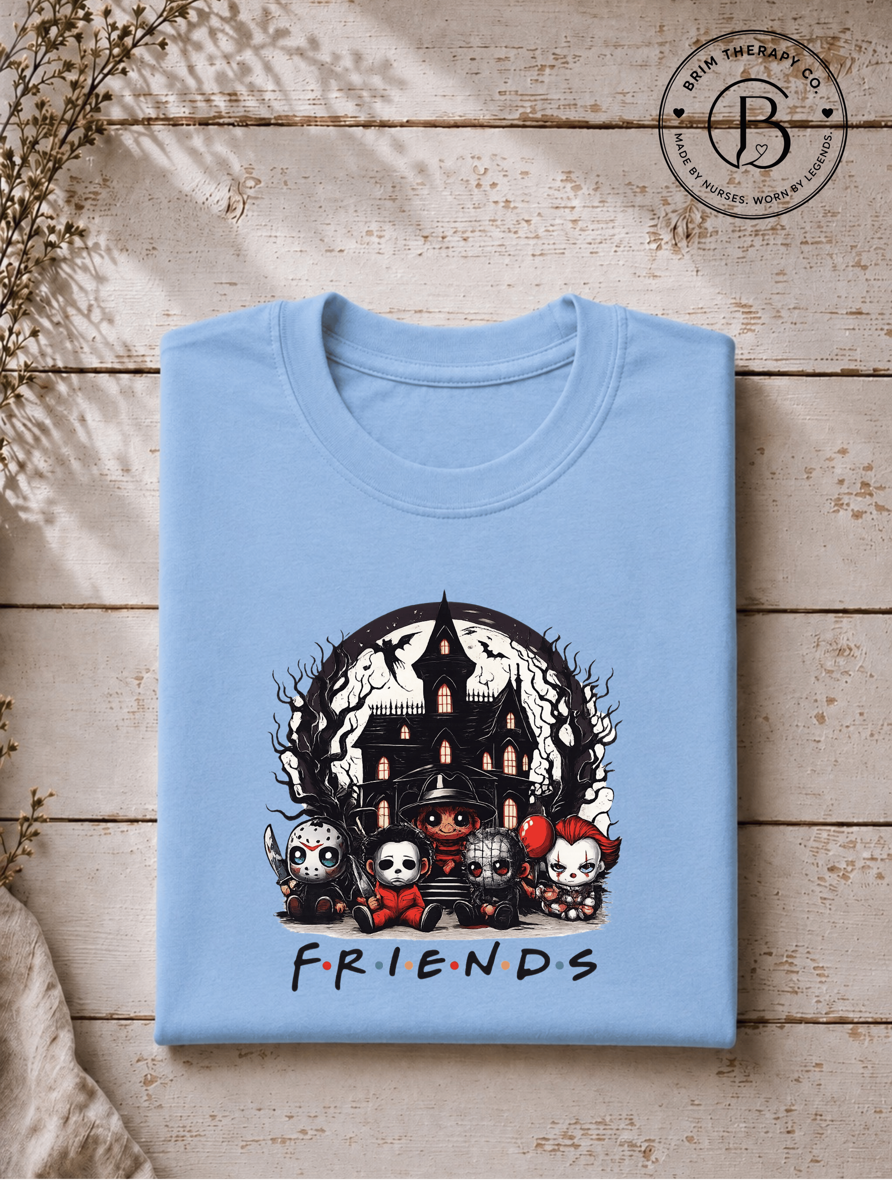 SEHL1017: Friends Til the End Horror Tee