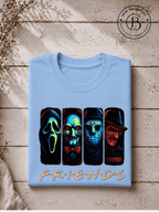 SEHL1038: The One Where They're All Killers Horror Friends Tee