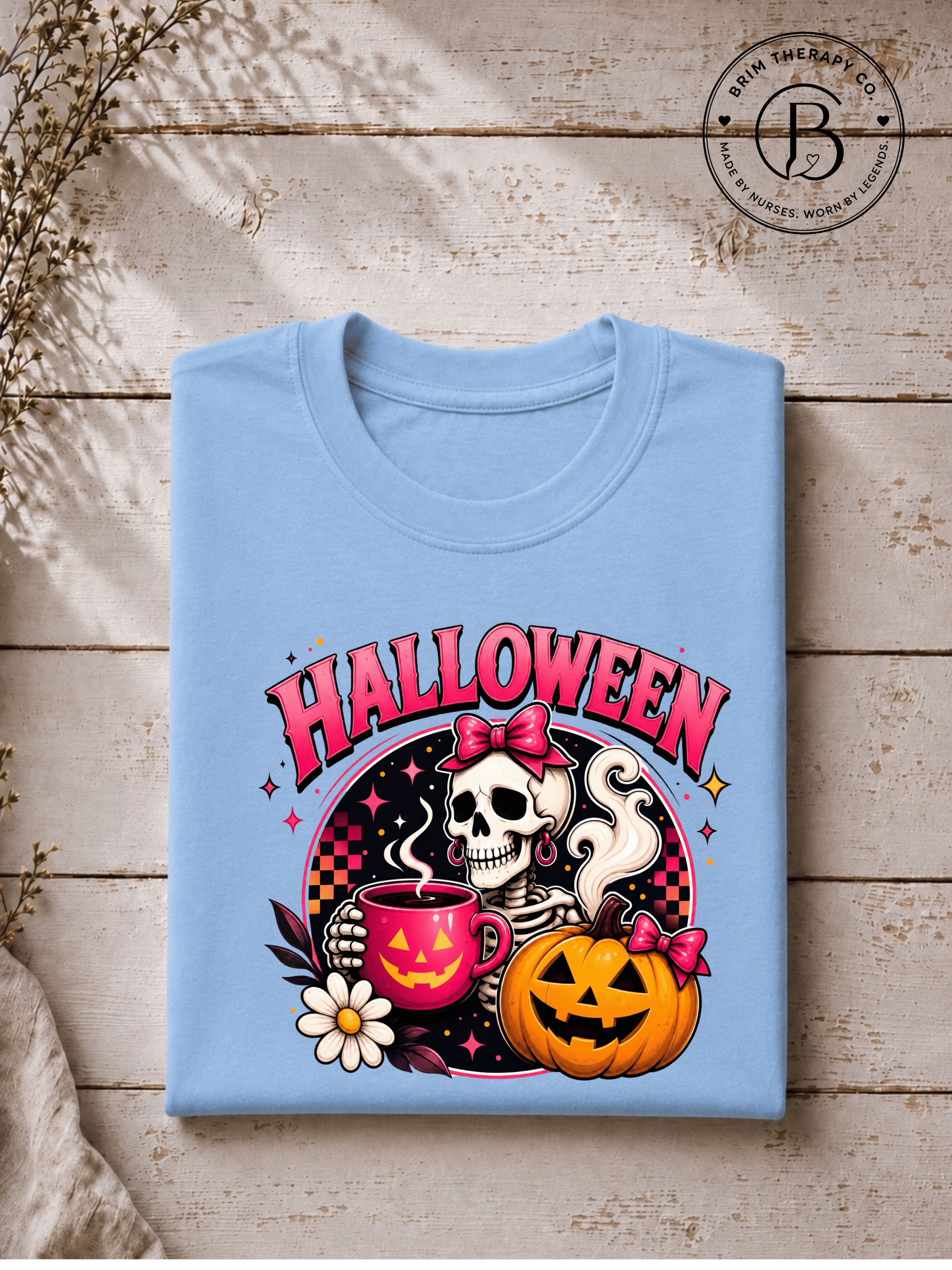 SEHL1018: Pumpkin Spice & Spooky Vibes Tee