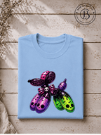 SEHL1037: Boo-tiful Balloon Dog Halloween Tee