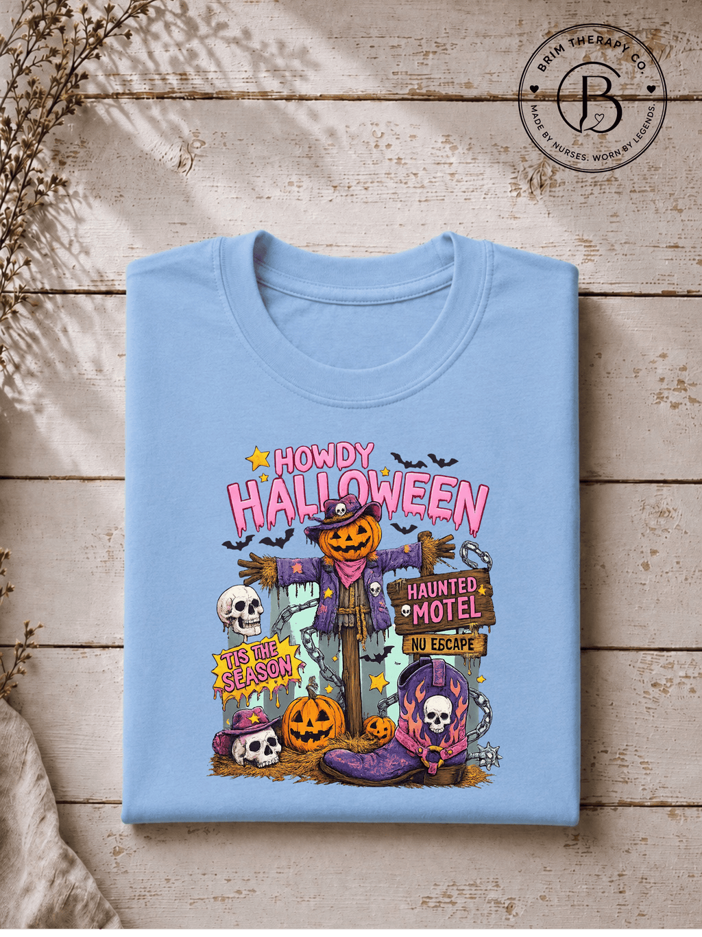 SEHL1016: Howdy Halloween Haunted Motel Tee