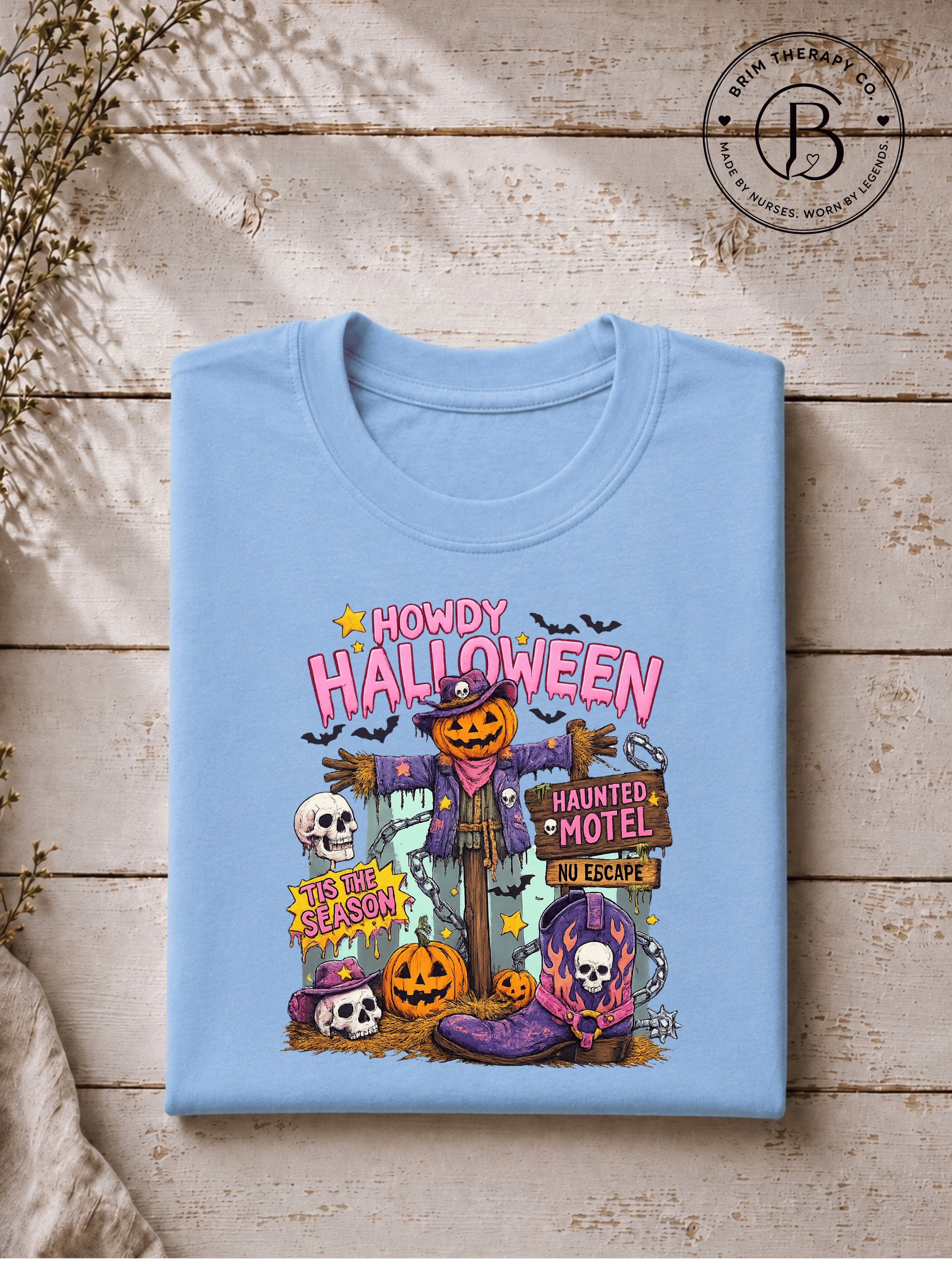 SEHL1016: Howdy Halloween Haunted Motel Tee