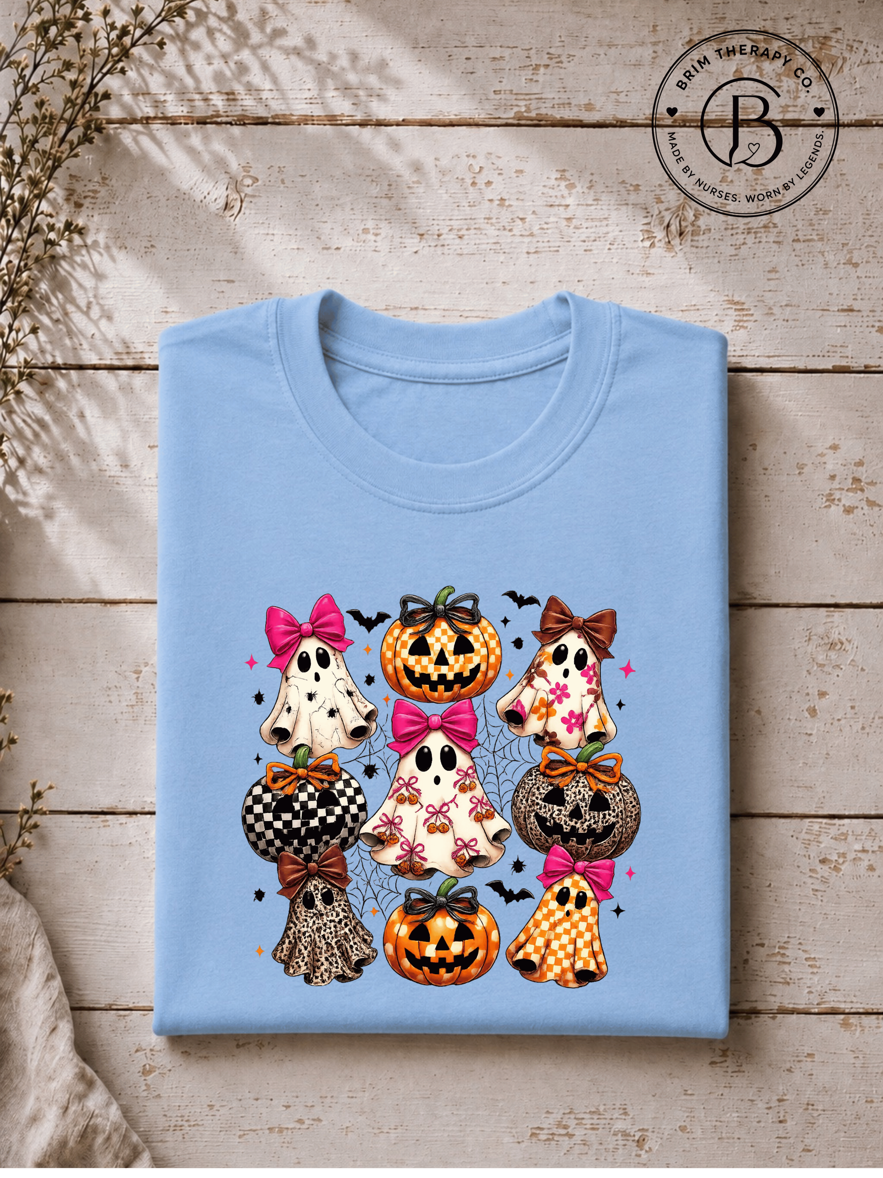 SEHL1026: Bows & Boos Halloween Tee