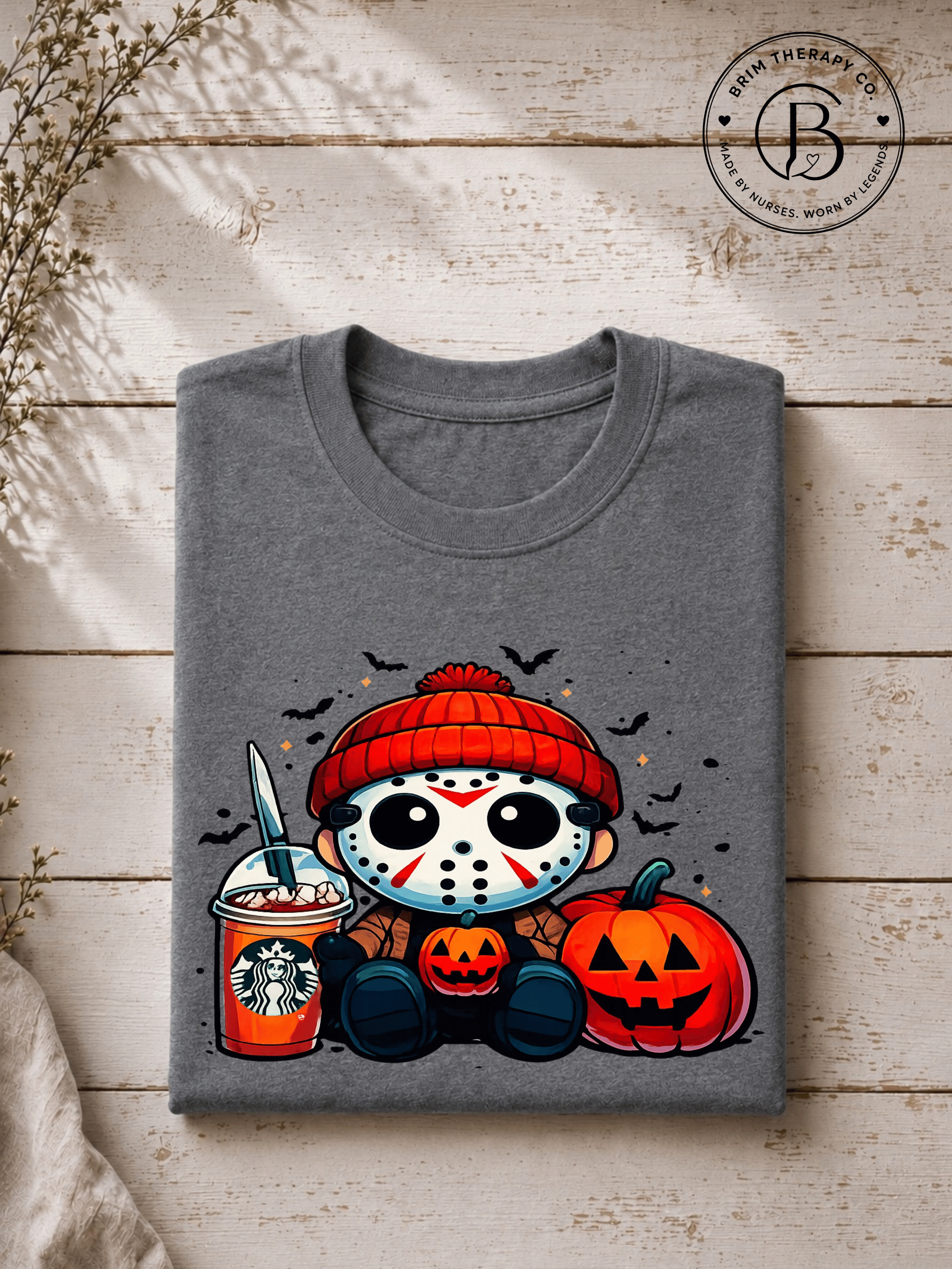 SEHL1041: Friday the 13th Coffee Run Halloween Tee