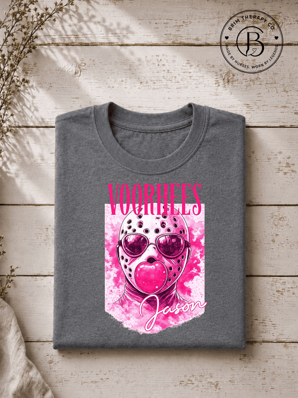 SEHL1004: Pretty in Pink Voorhees Tee