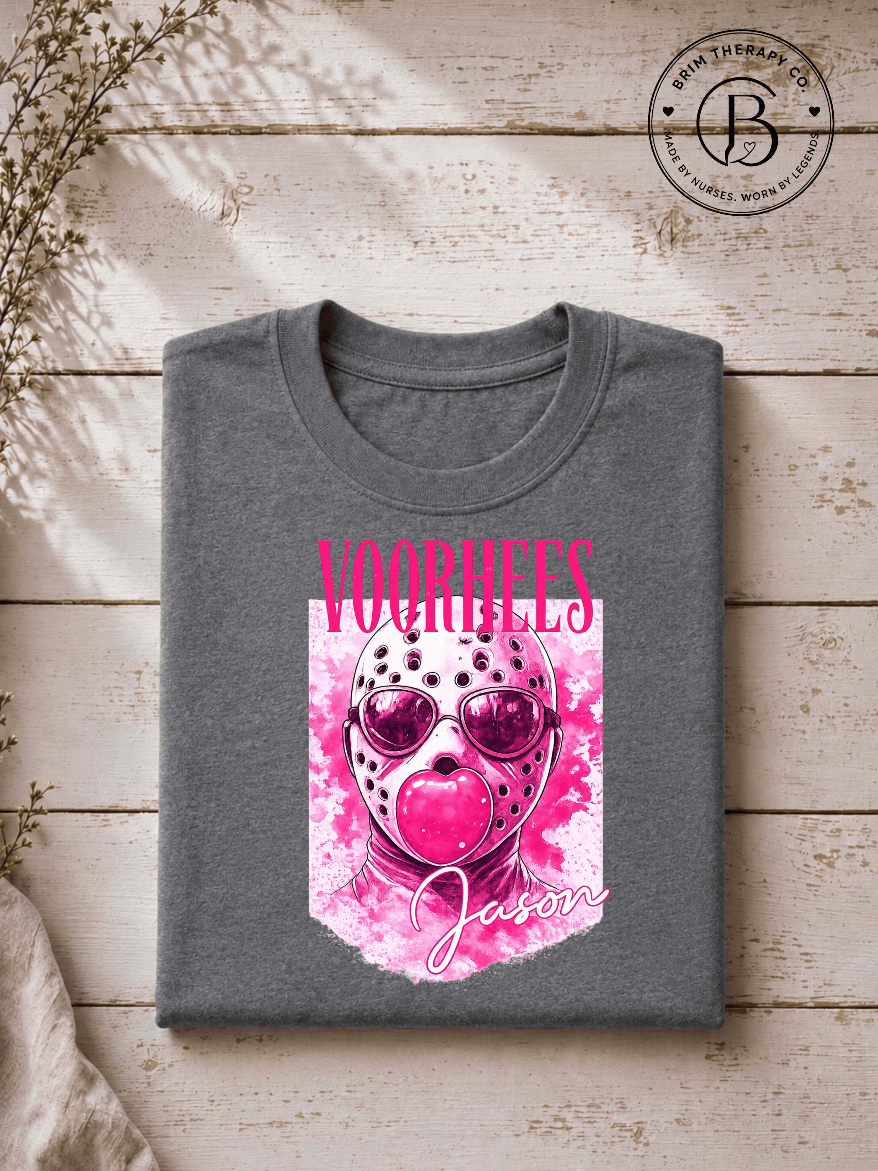 SEHL1004: Pretty in Pink Voorhees Tee