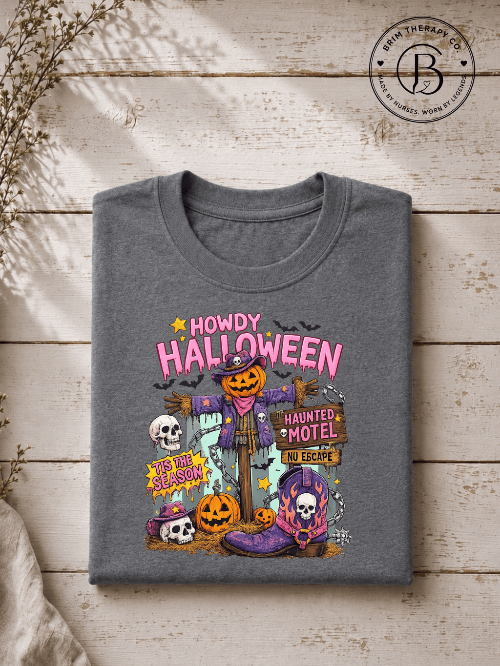 SEHL1016: Howdy Halloween Haunted Motel Tee