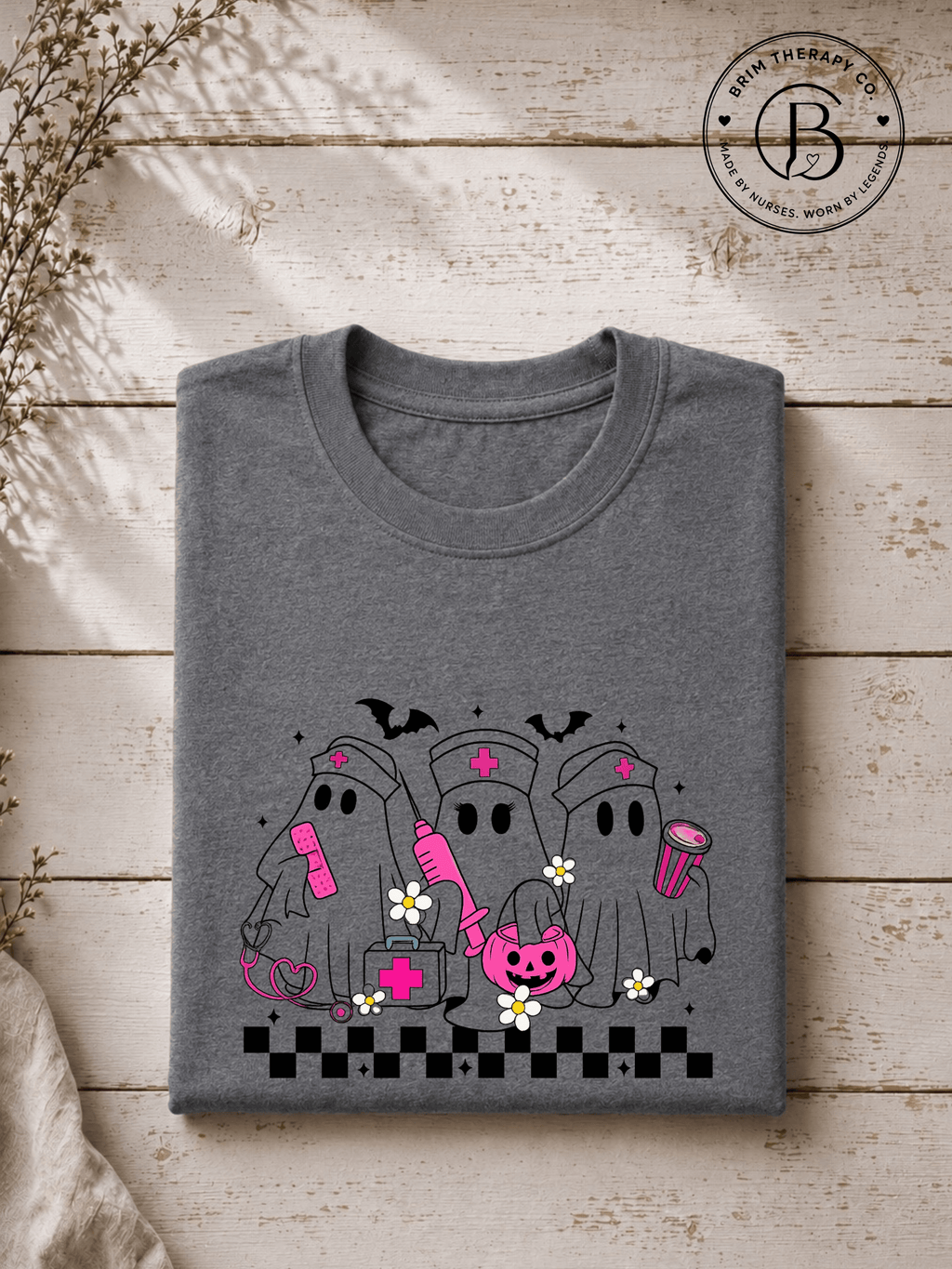 SEHL1005: Code Boo: Nurse Edition Halloween tee