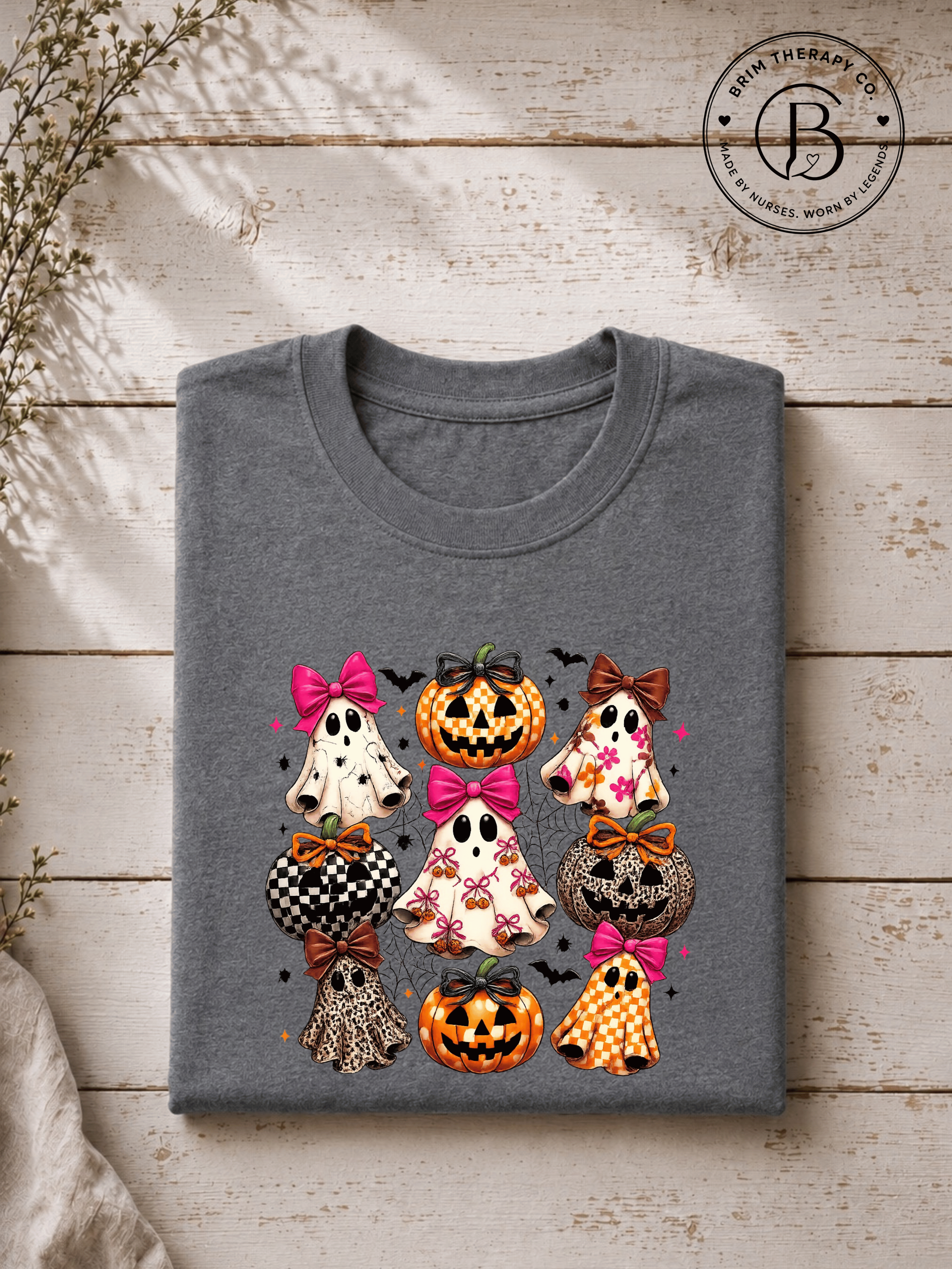 SEHL1026: Bows & Boos Halloween Tee
