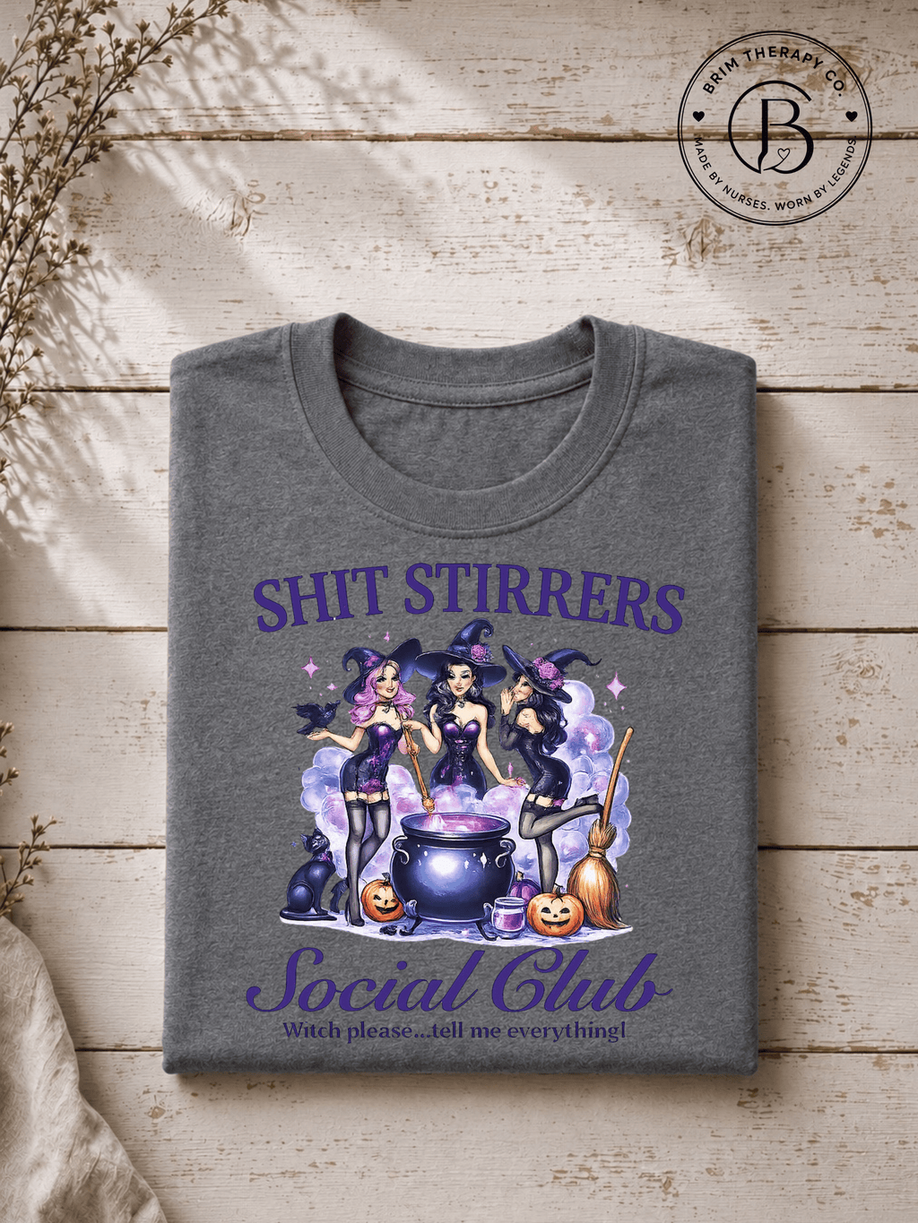 SEHL1006: Sh*t Stirrers Social Club Tee