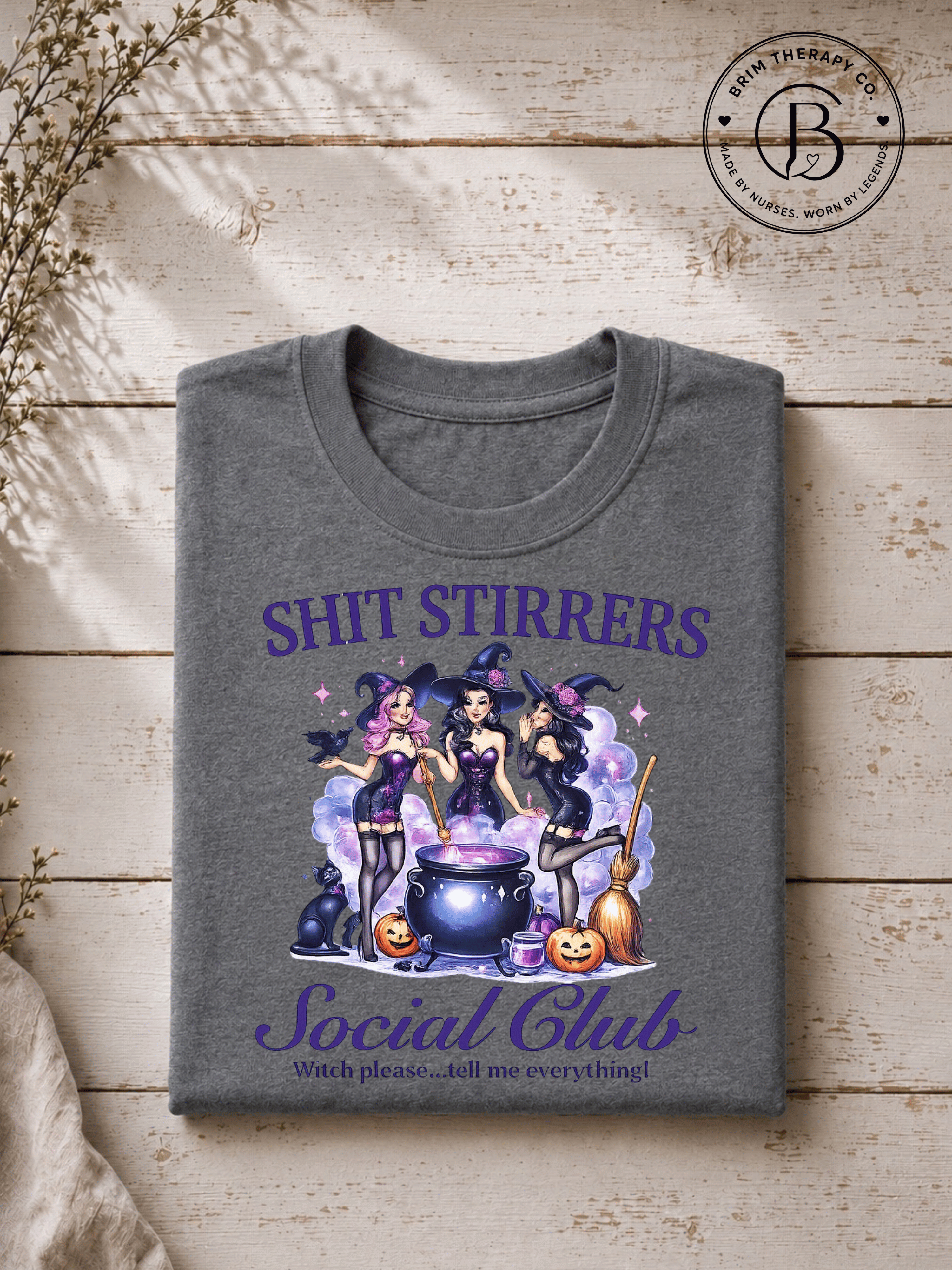 SEHL1006: Sh*t Stirrers Social Club Tee