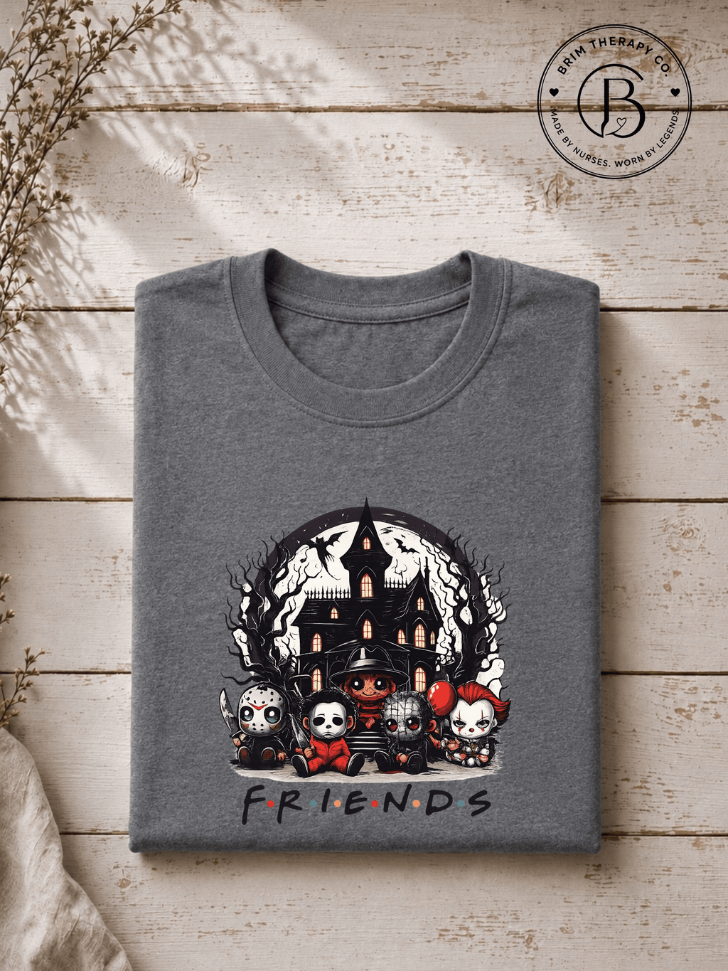 SEHL1017: Friends Til the End Horror Tee