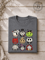 SEHL1033: Pumpkin Town Halloween Character Tee