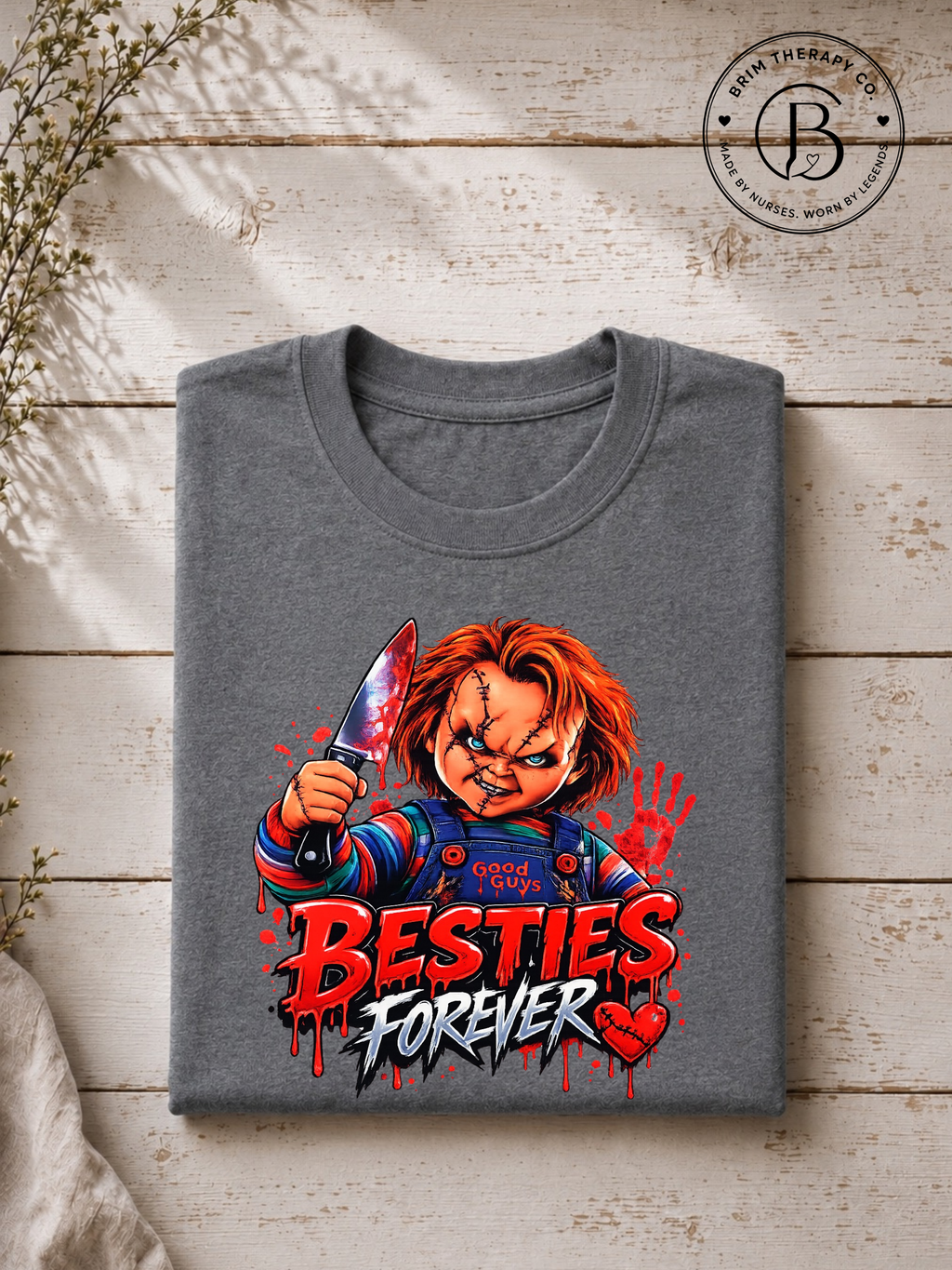 SEHL1002: Besties Forever Chucky Tee