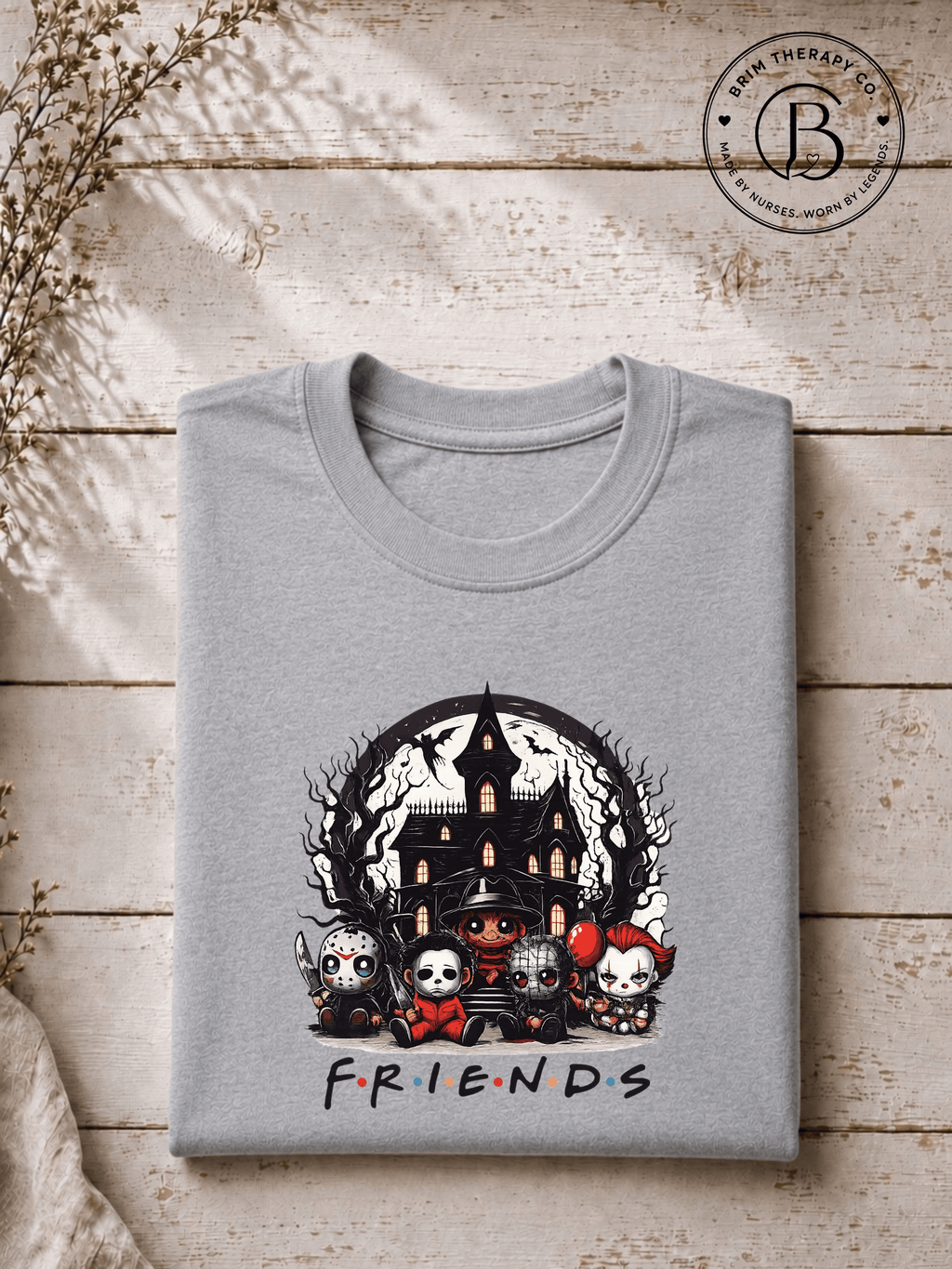 SEHL1017: Friends Til the End Horror Tee