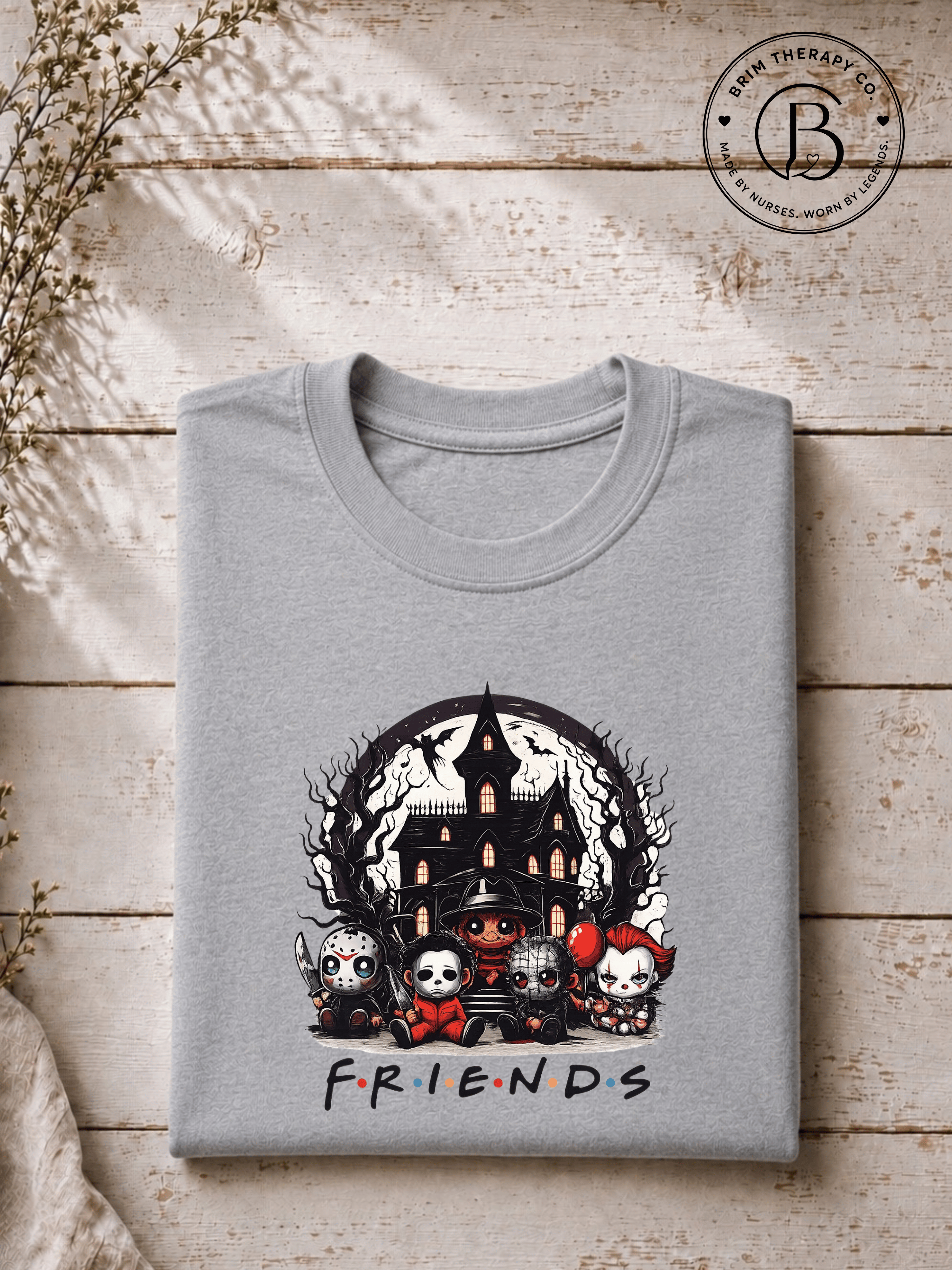 SEHL1017: Friends Til the End Horror Tee
