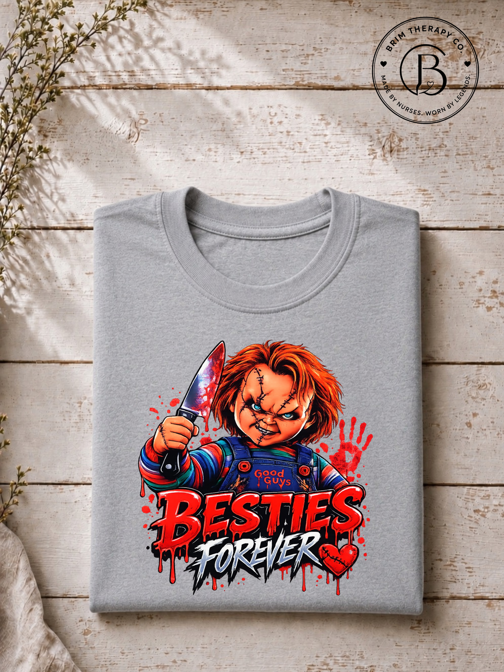 SEHL1002: Besties Forever Chucky Tee