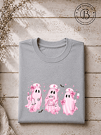 SEHL1007: Pretty Little Boo Crew Nurse Tee