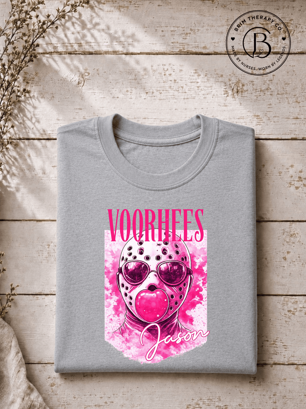 SEHL1004: Pretty in Pink Voorhees Tee