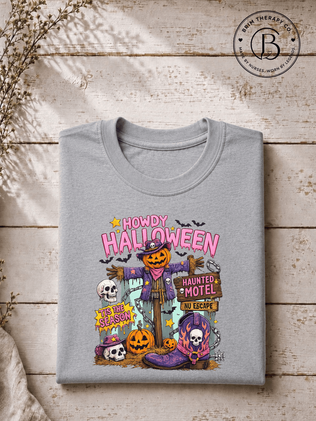 SEHL1016: Howdy Halloween Haunted Motel Tee