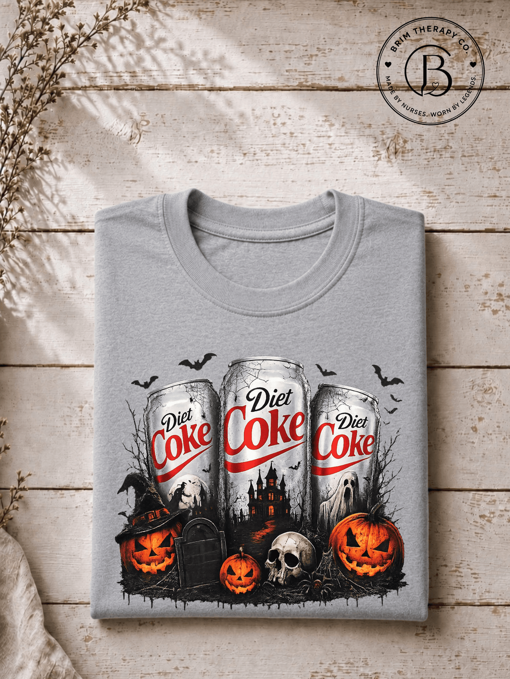 SEHL1028: Diet Coke After Dark Halloween Tee