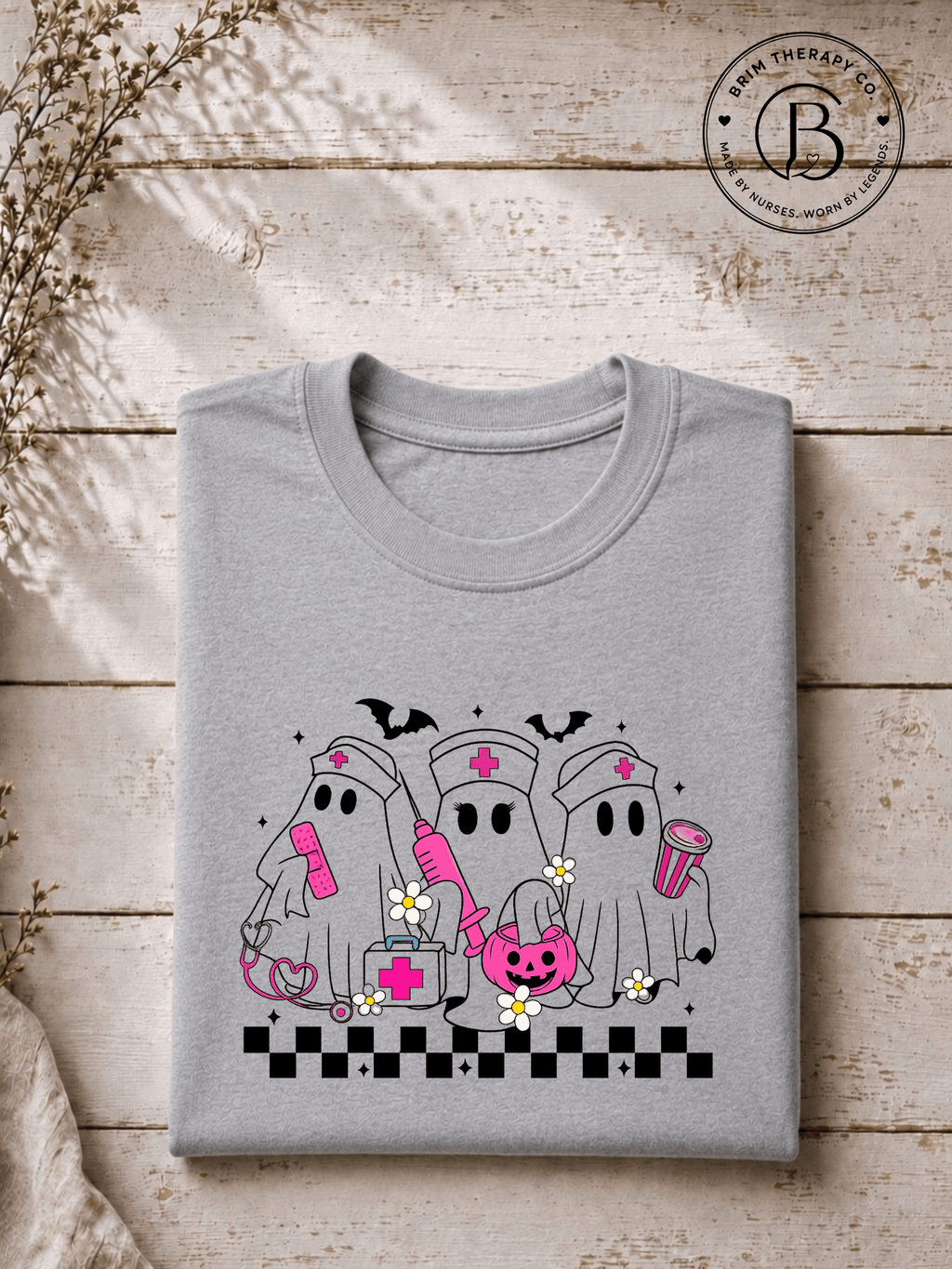 SEHL1005: Code Boo: Nurse Edition Halloween tee