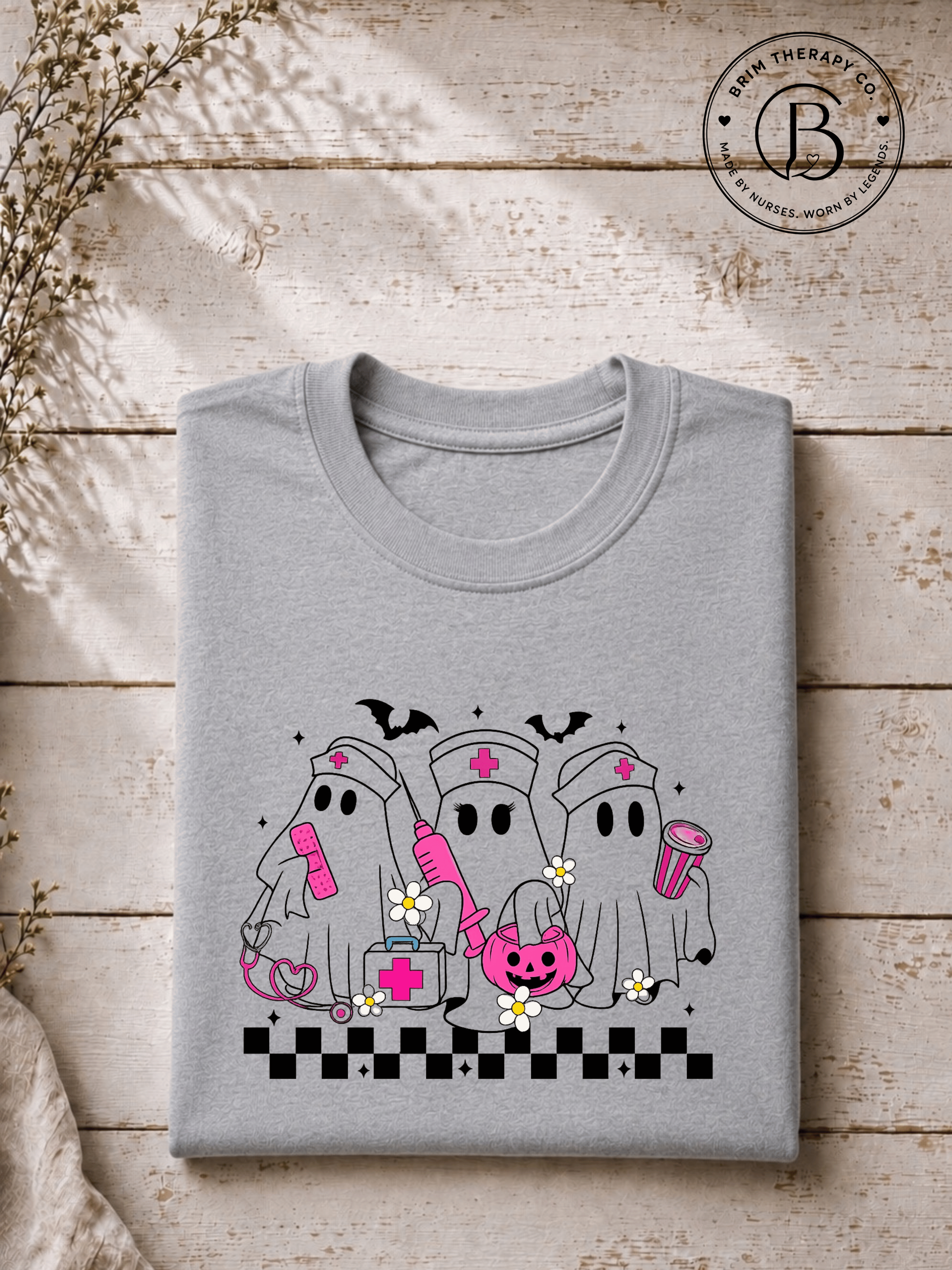 SEHL1005: Code Boo: Nurse Edition Halloween tee
