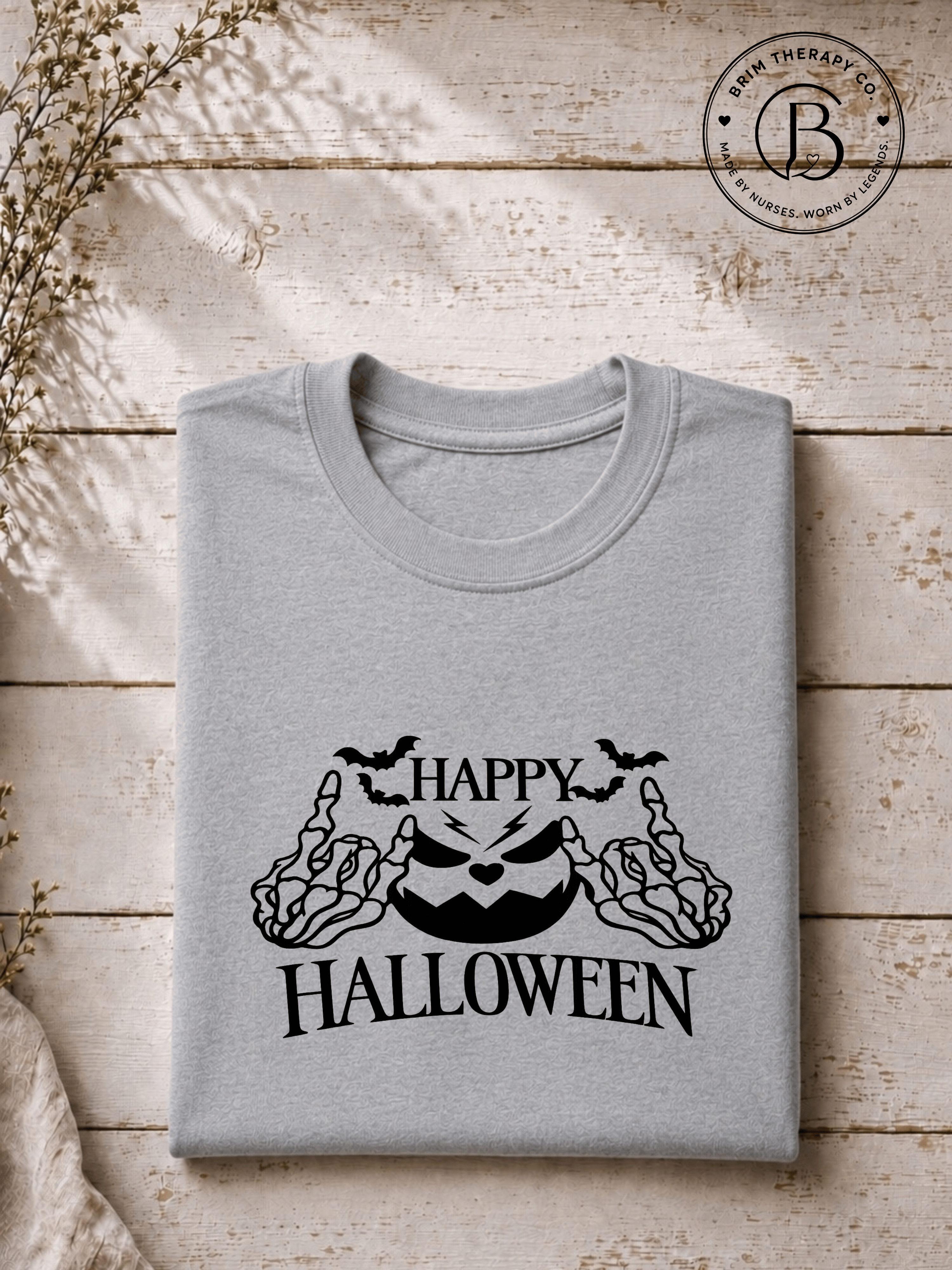 SEHL1023: Happy Halloween Bonehead Tee