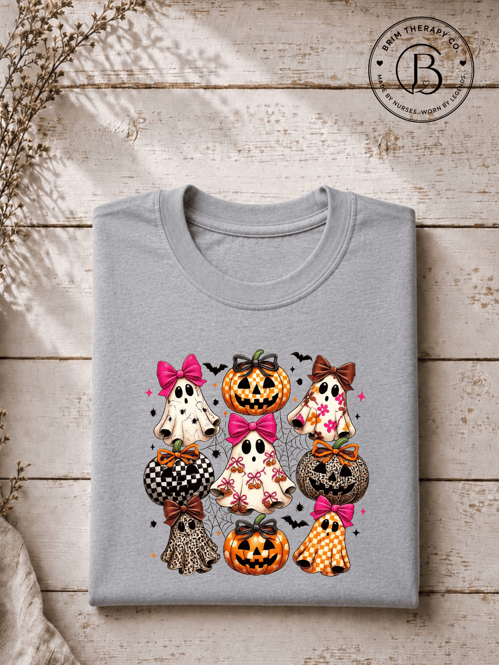 SEHL1026: Bows & Boos Halloween Tee
