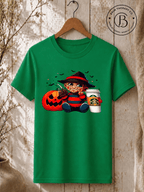SEHL1039: Nightmare Fuel & Coffee Freddy Halloween Tee