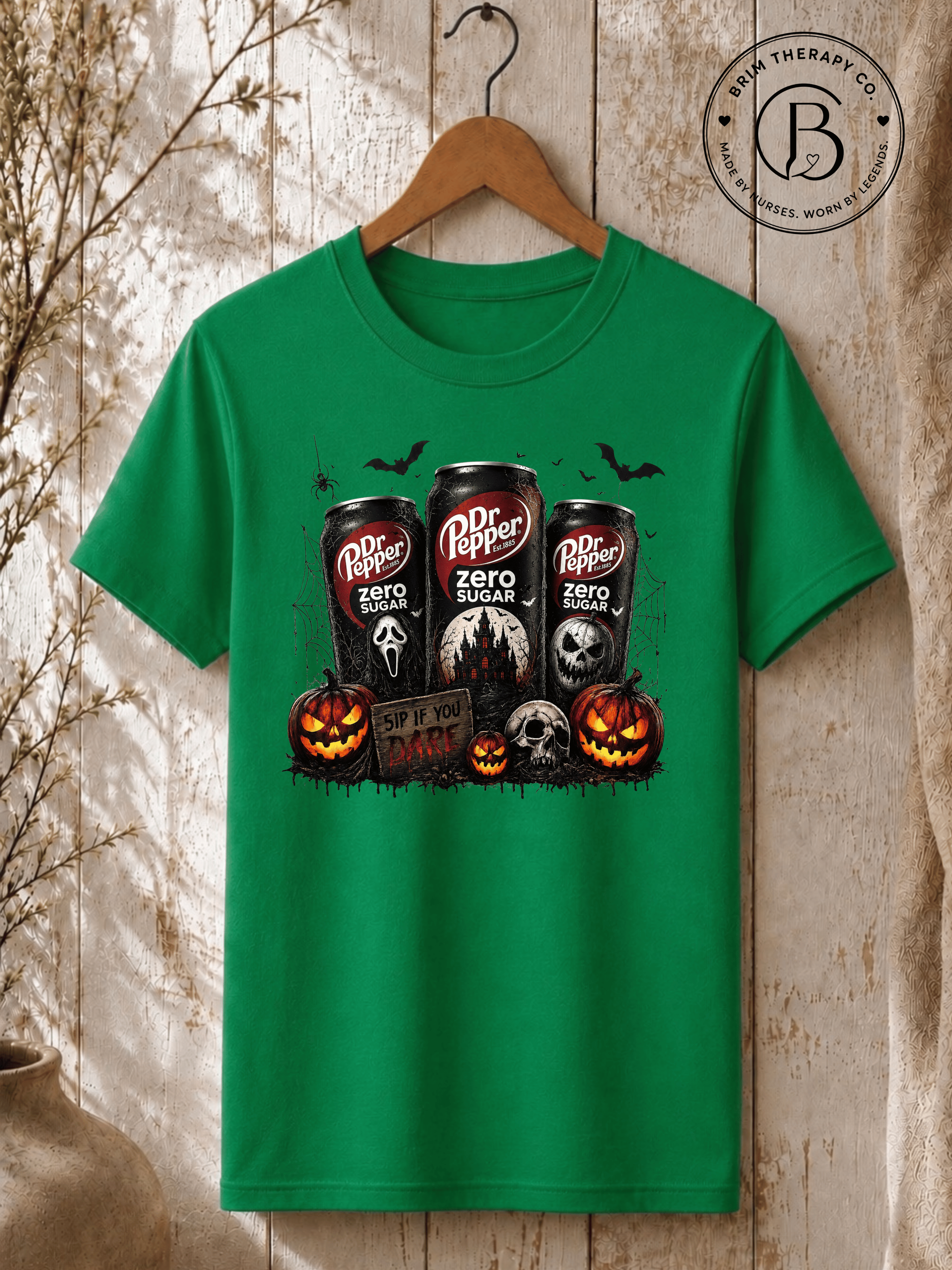 SEHL1031: Sip if you dare Dr. Pepper Zero Halloween Tee