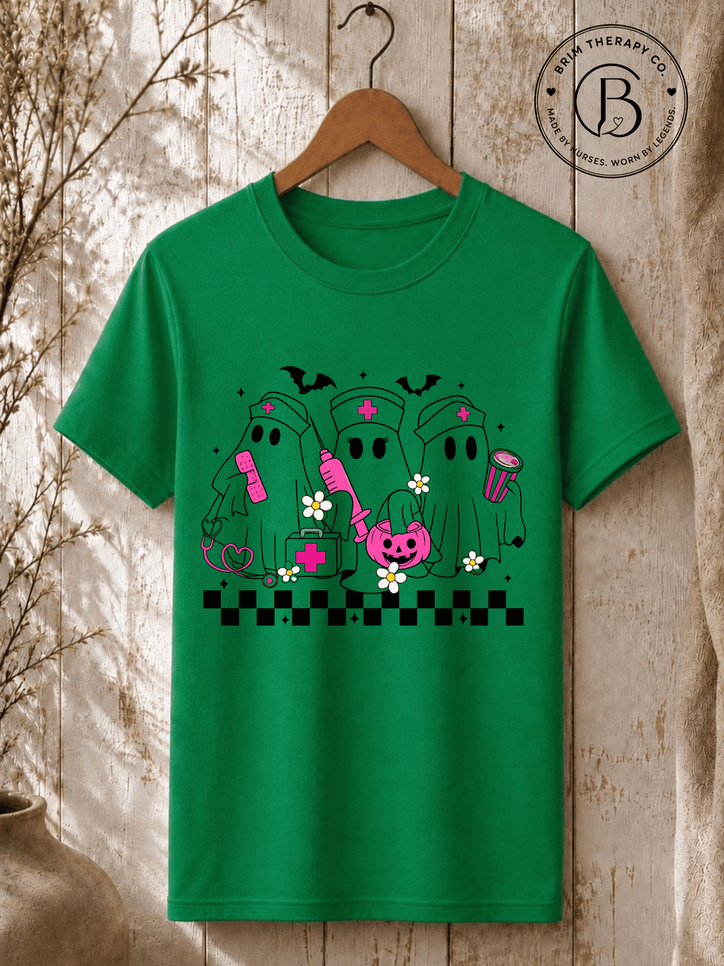 SEHL1005: Code Boo: Nurse Edition Halloween tee