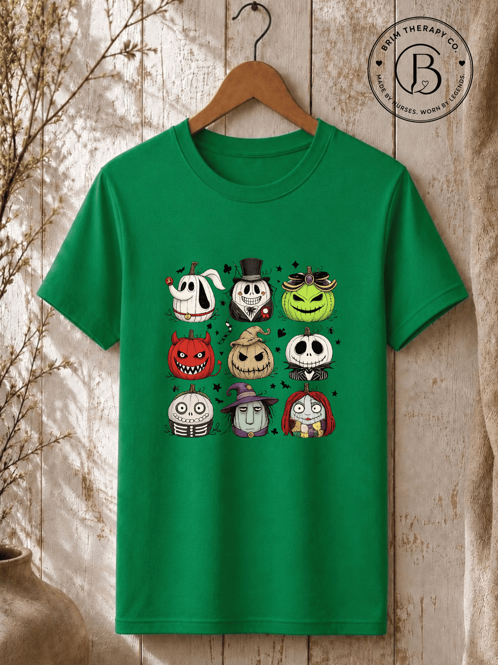 SEHL1033: Pumpkin Town Halloween Character Tee