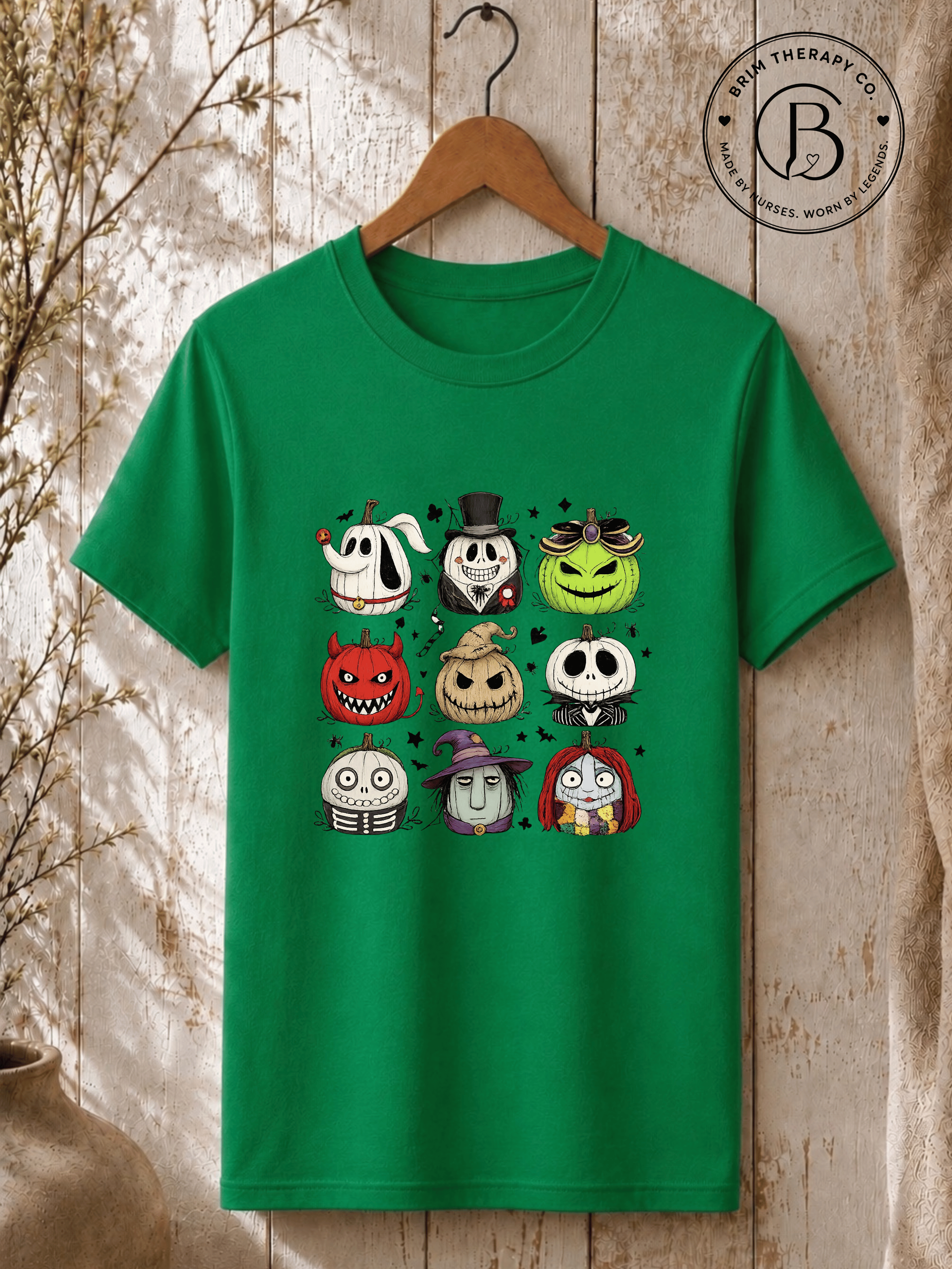 SEHL1033: Pumpkin Town Halloween Character Tee