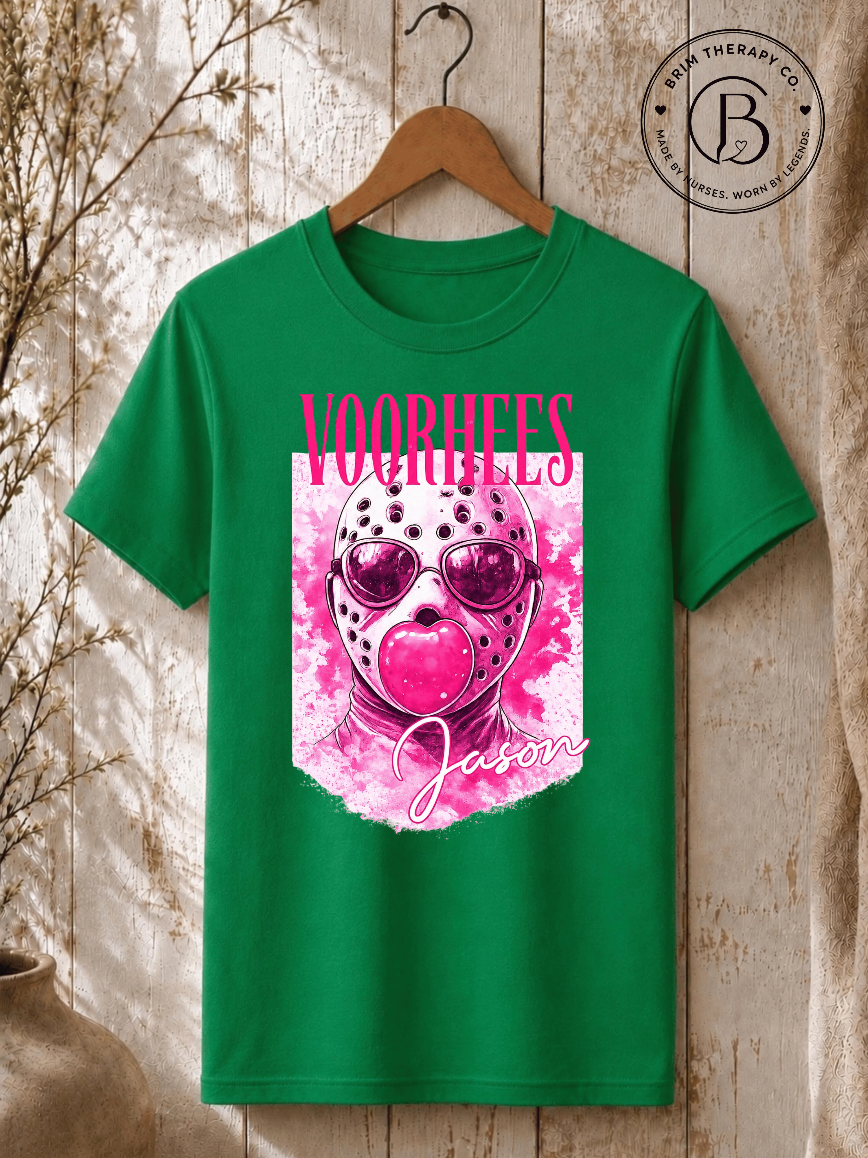 SEHL1004: Pretty in Pink Voorhees Tee