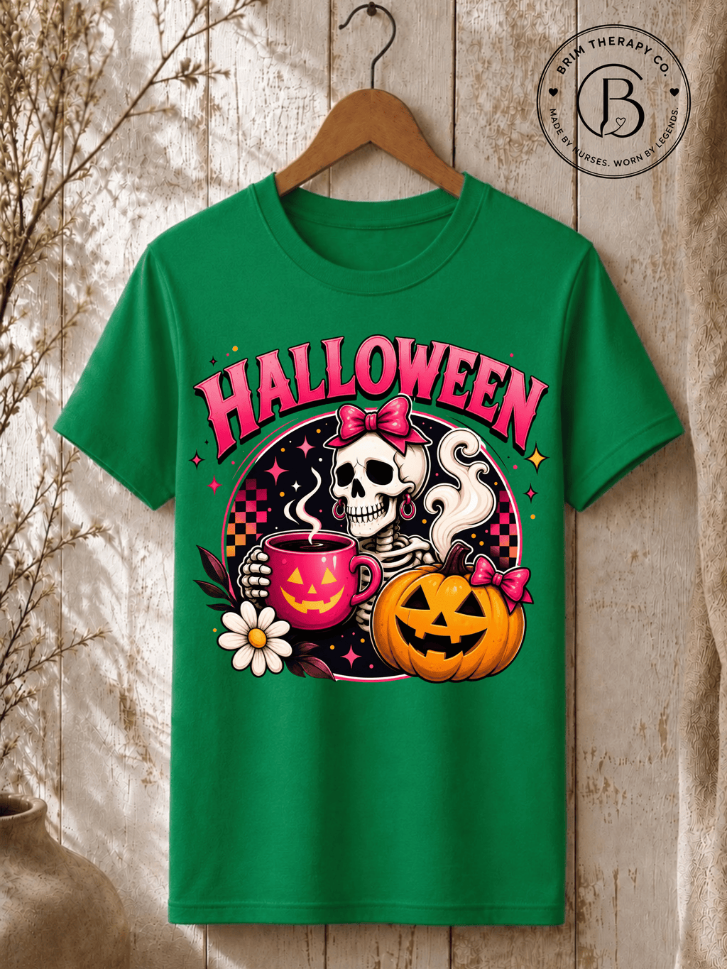 SEHL1018: Pumpkin Spice & Spooky Vibes Tee